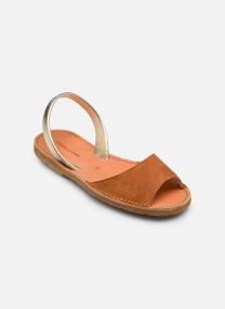Flache Sandalen Caleta damen weiß
