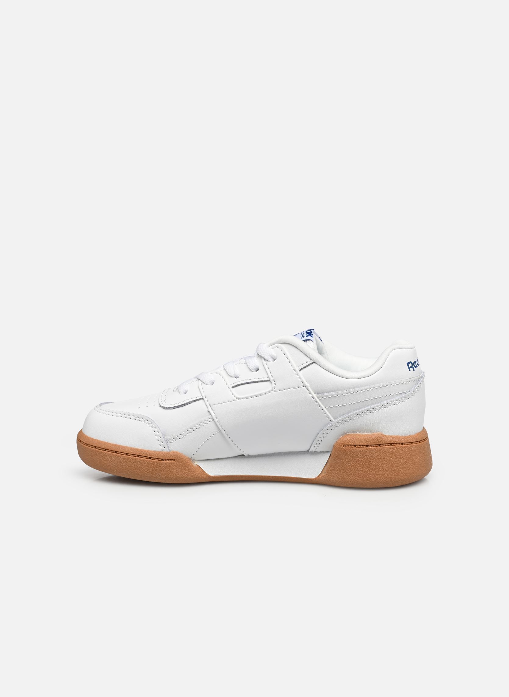 Baskets basses WORKOUT PLUS K blanc Reebok Baskets basses WORKOUT PLUS K blanc FTWRWHITE/VECTORBLUE/VECTORRED