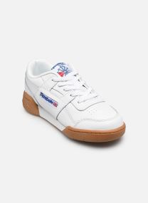 Baskets basses WORKOUT PLUS K blanc Reebok Baskets basses WORKOUT PLUS K blanc FTWRWHITE/VECTORBLUE/VECTORRED
