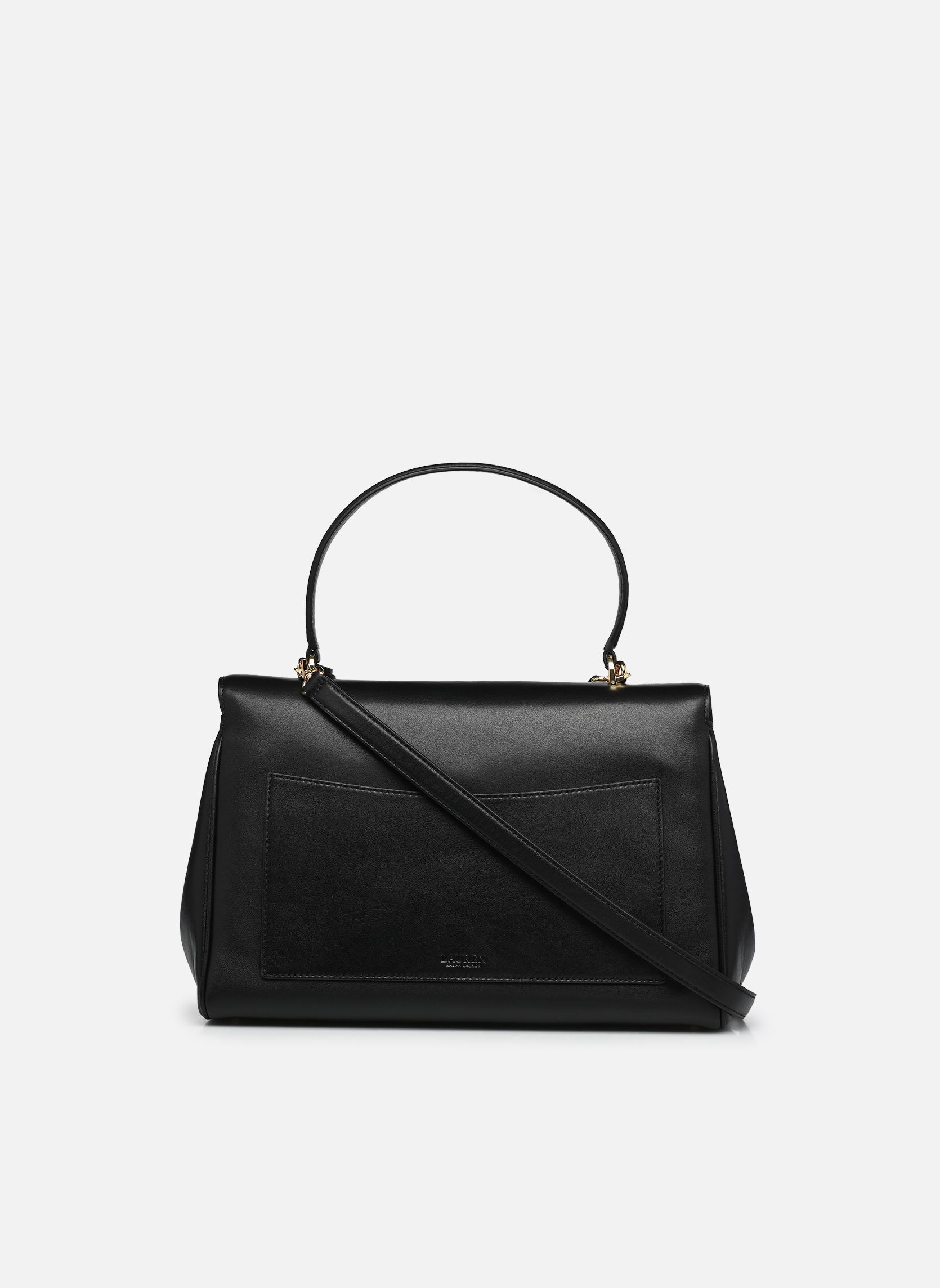 Sacs à main Farrah Soft-Satchel-Medium femme noir Lauren Ralph Lauren Sacs à main Farrah Soft-Satchel-Medium femme noir BLACK