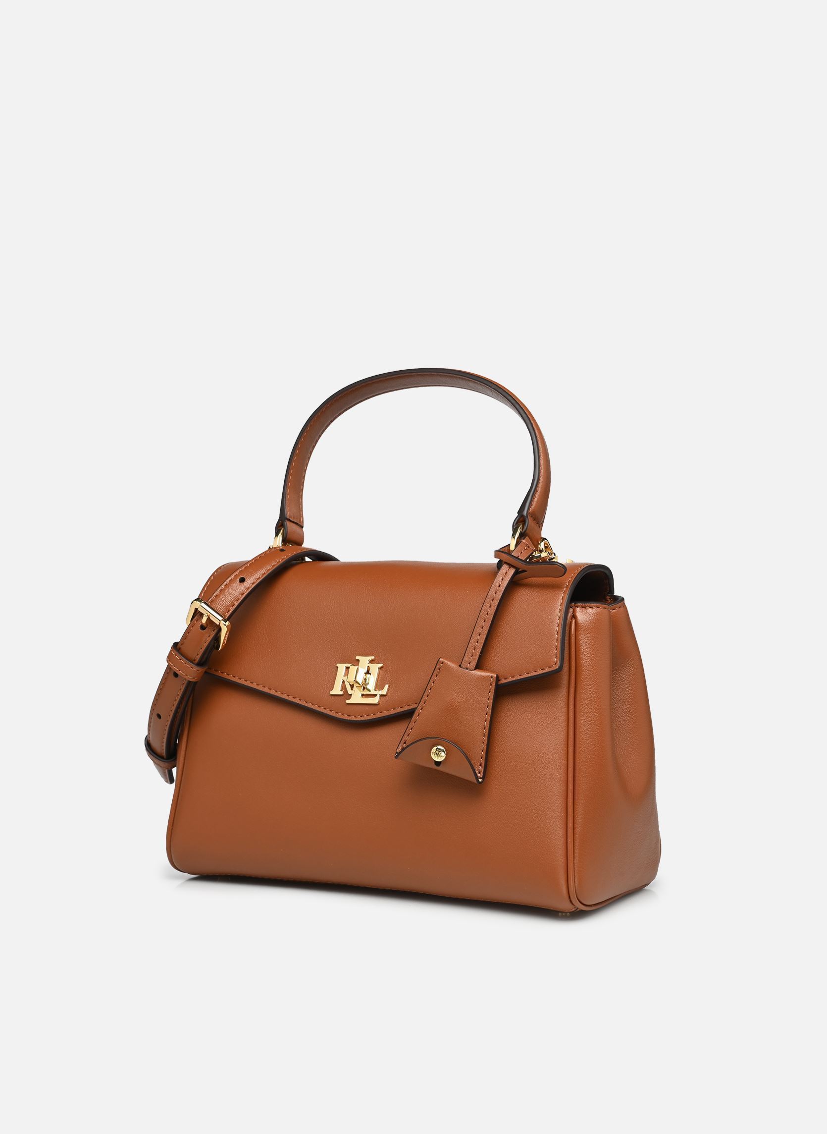 Handtassen Farrh Sm Sft-Satchel-Small dames bruin Lauren Ralph Lauren Handtassen Farrh Sm Sft-Satchel-Small dames bruin LAUREN TAN
