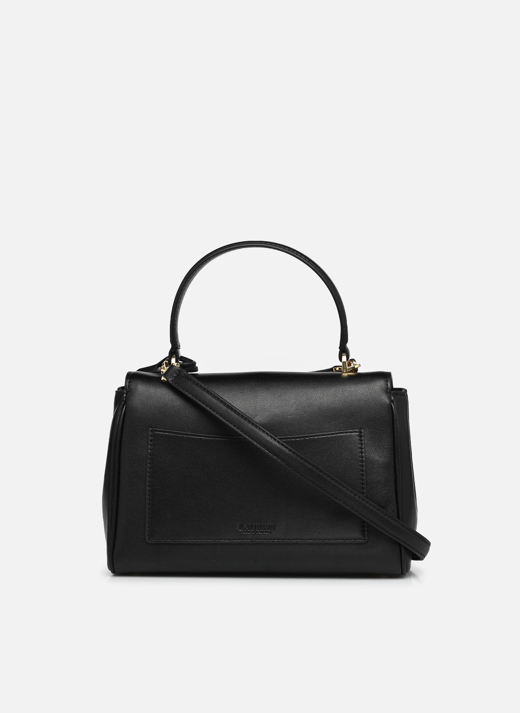 Handtassen Farrh Sm Sft-Satchel-Small dames zwart Lauren Ralph Lauren Handtassen Farrh Sm Sft-Satchel-Small dames zwart BLACK