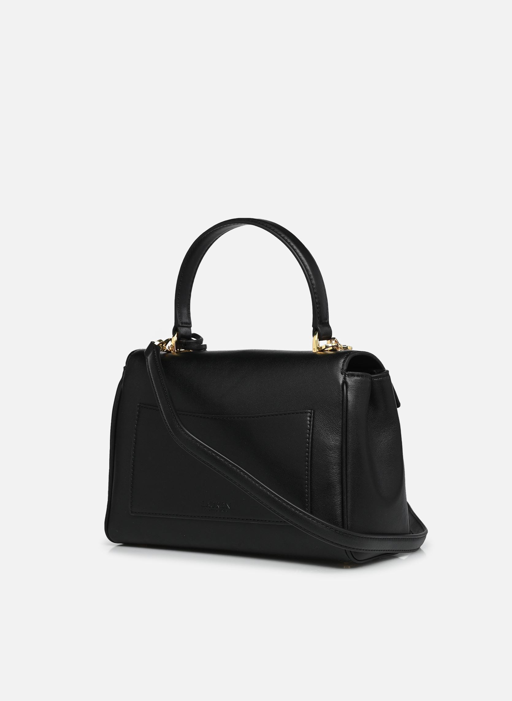 Handtassen Farrh Sm Sft-Satchel-Small dames zwart Lauren Ralph Lauren Handtassen Farrh Sm Sft-Satchel-Small dames zwart BLACK