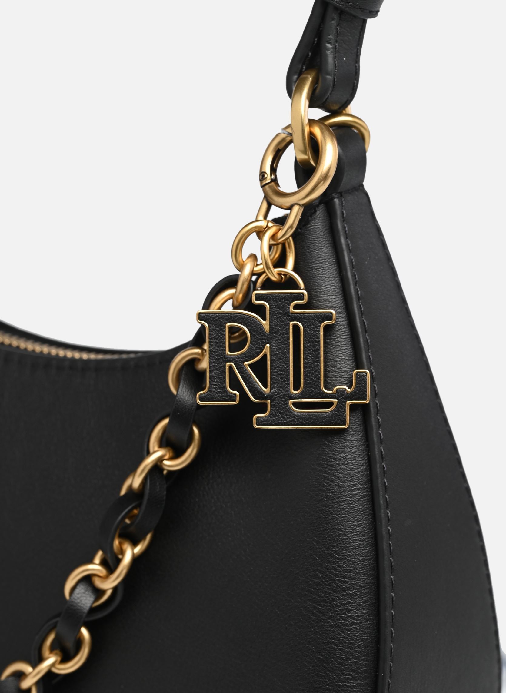 Sacs Mrcy Zp Shld-Shoulder Bag-Medium femme noir Lauren Ralph Lauren Sacs Mrcy Zp Shld-Shoulder Bag-Medium femme noir BLACK