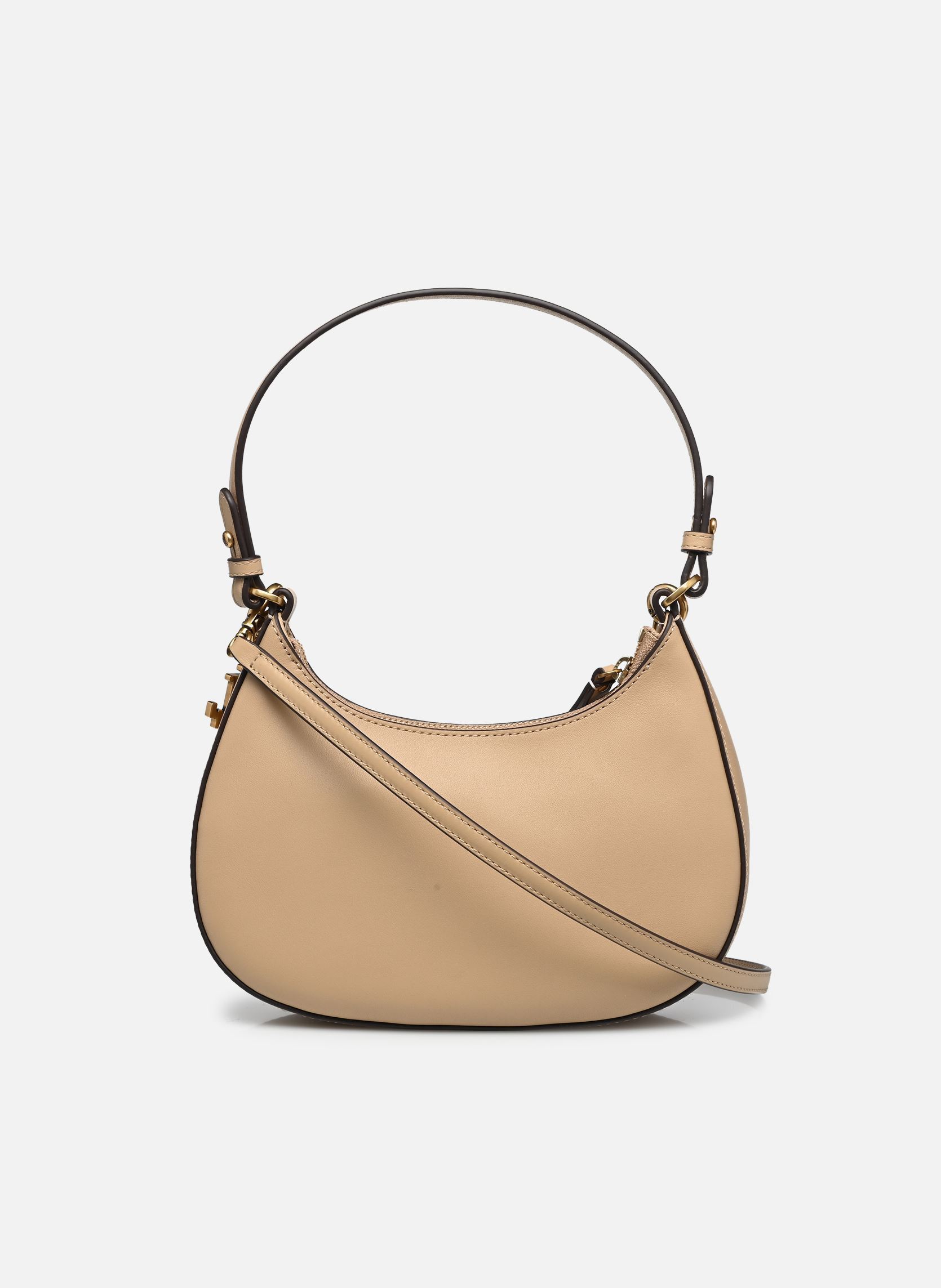 Sacs Mrcy Zp Shld-Shoulder Bag-Medium femme beige Lauren Ralph Lauren Sacs Mrcy Zp Shld-Shoulder Bag-Medium femme beige TAN