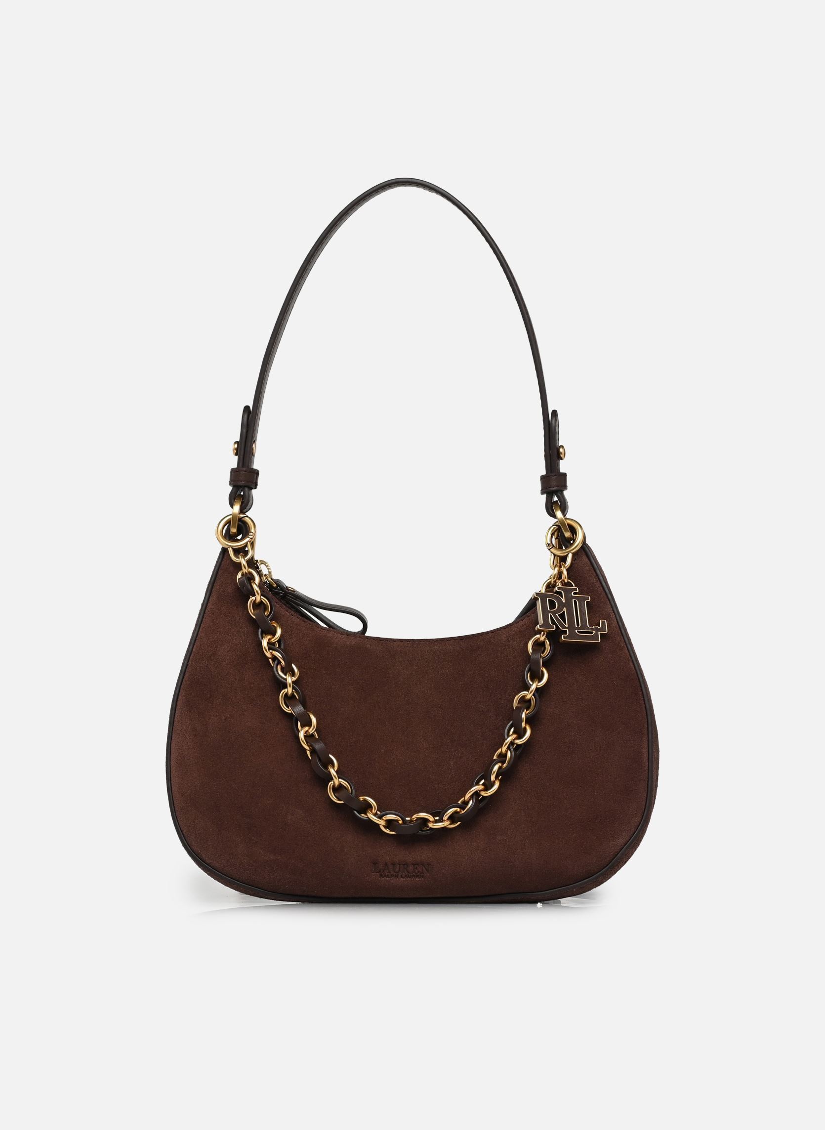 Sacs Mrcy Zp Shld-Shoulder Bag-Medium femme marron Lauren Ralph Lauren Sacs Mrcy Zp Shld-Shoulder Bag-Medium femme marron CHESTNUT BROWN/CHESTNUT BROWN
