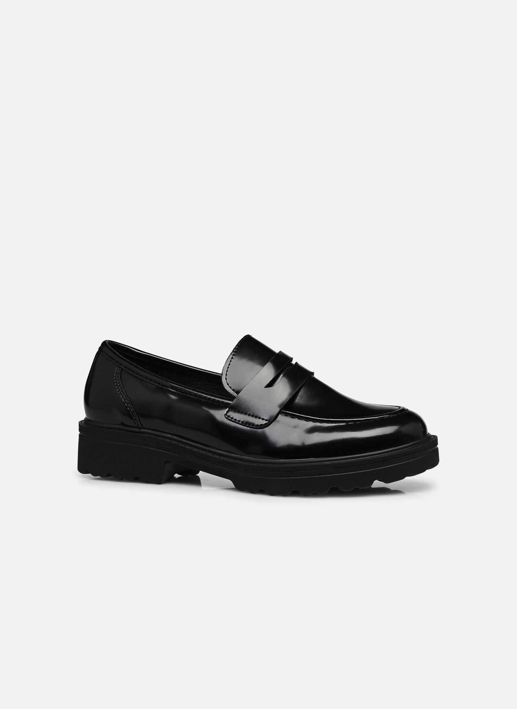 Mocassins Mocassin THCRAN dames zwart MADE BY Mocassins Mocassin THCRAN dames zwart BRUSH PU BLACK