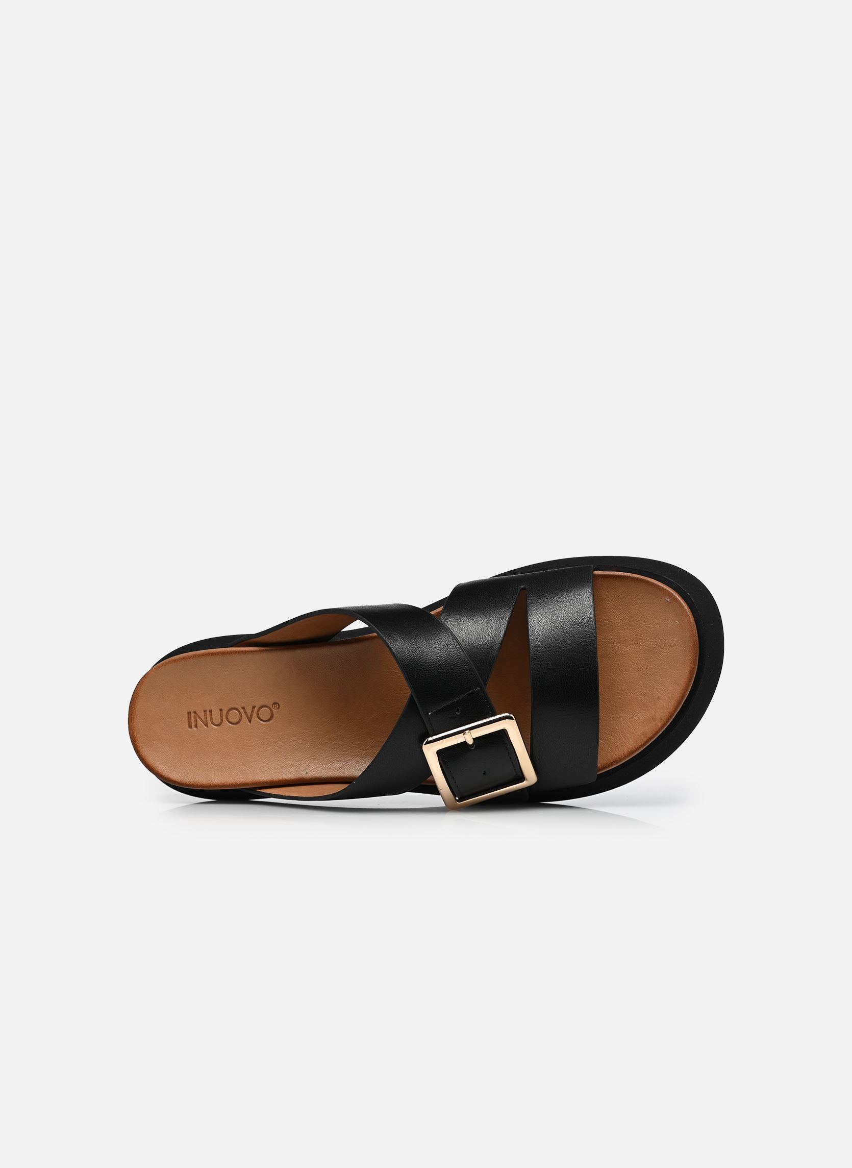 Mules A96065 femme noir Inuovo Mules A96065 femme noir Black