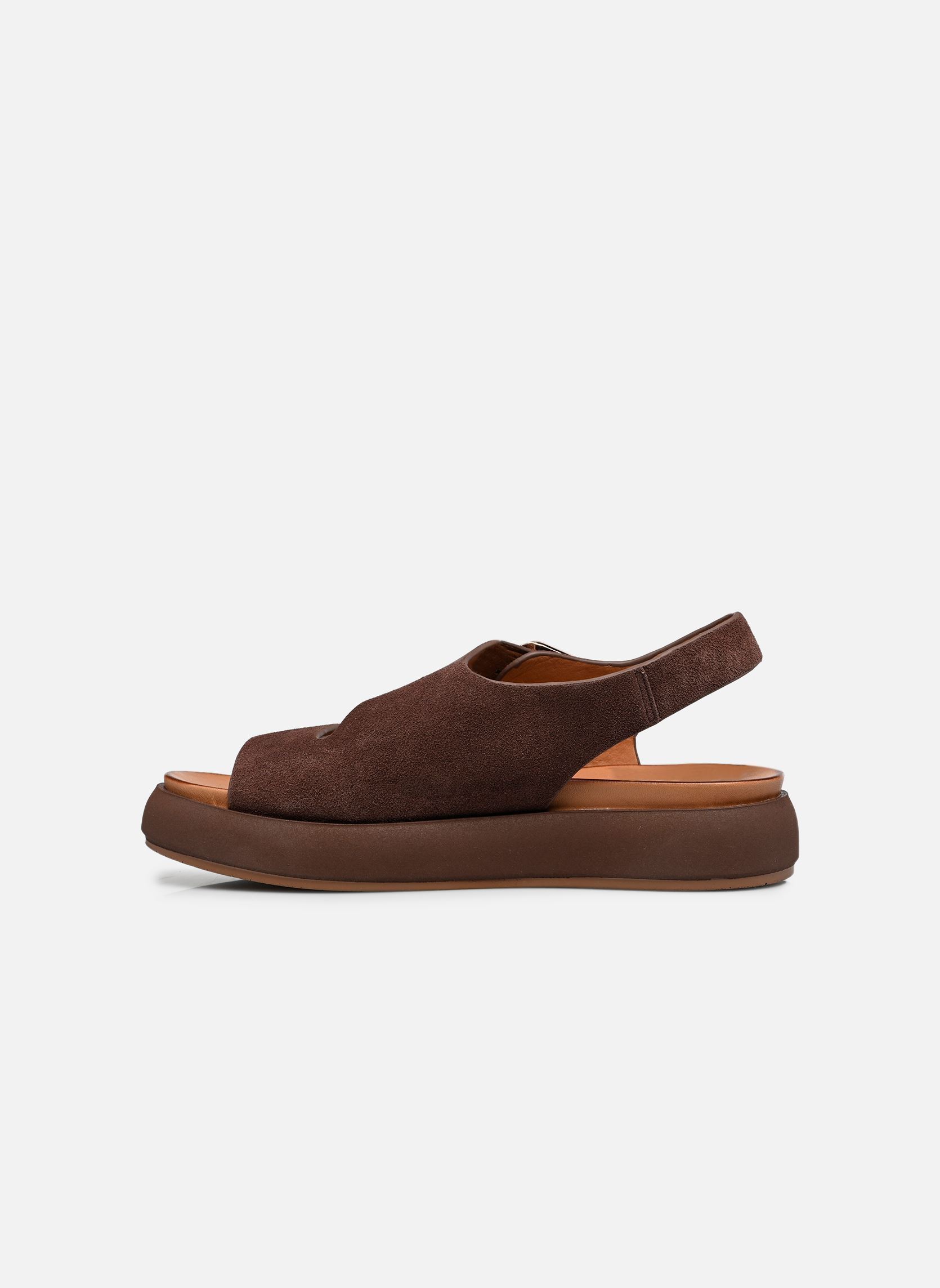 Sandalen A96064 damen braun Inuovo Sandalen A96064 damen braun SD DARK BROWN