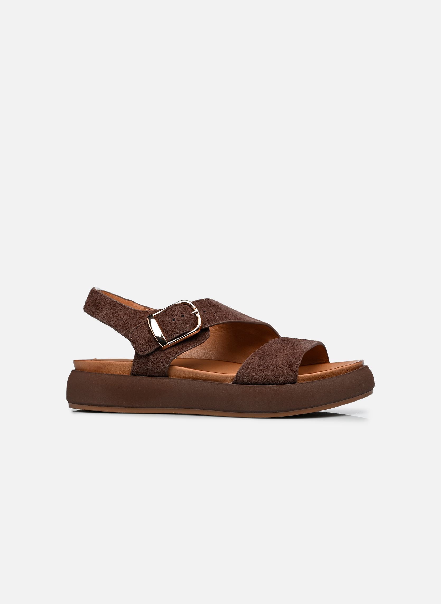 Sandalen A96064 damen braun Inuovo Sandalen A96064 damen braun SD DARK BROWN