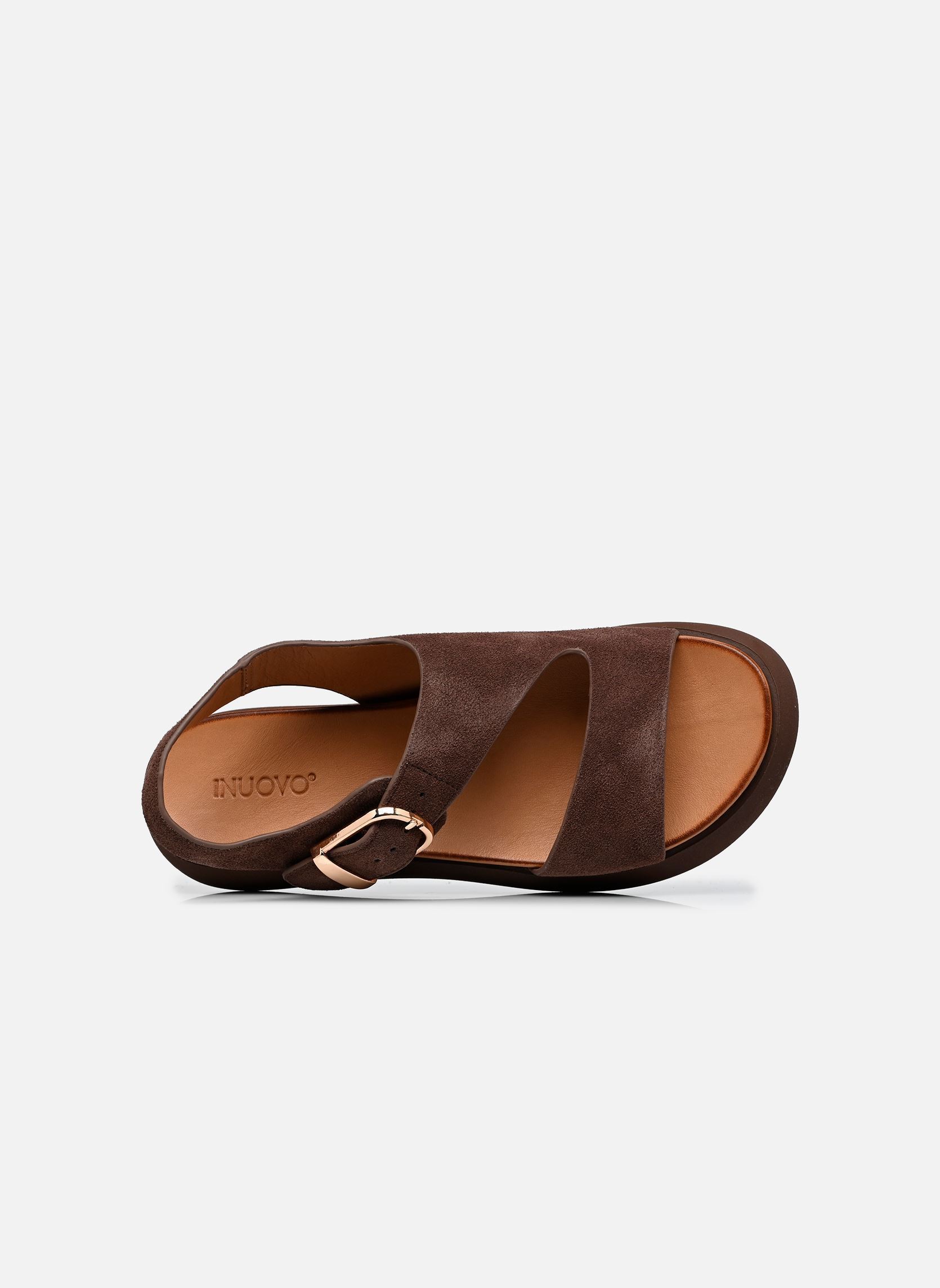 Sandalen A96064 damen braun Inuovo Sandalen A96064 damen braun SD DARK BROWN