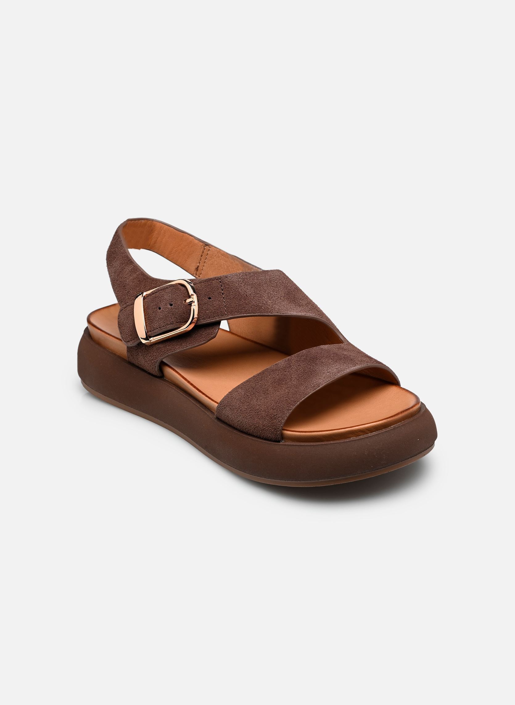 Sandalen A96064 damen braun Inuovo Sandalen A96064 damen braun SD DARK BROWN