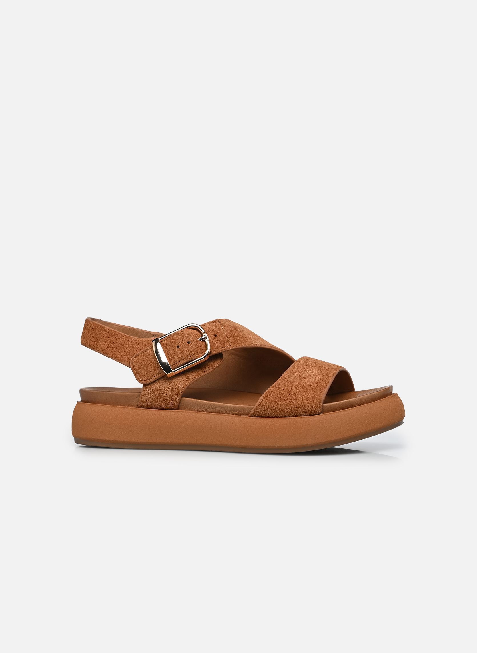 Sandales A96064 femme marron Inuovo Sandales A96064 femme marron SD COCONUT