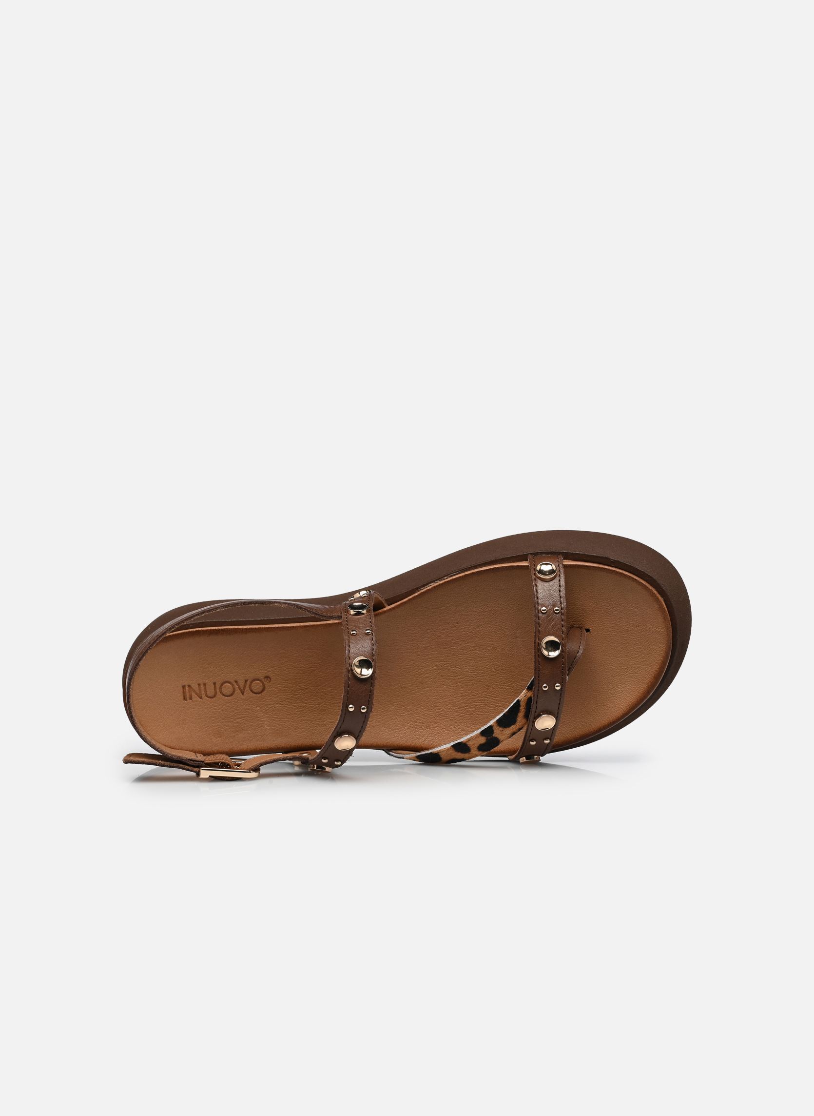 Sandalen A96070 damen braun Inuovo Sandalen A96070 damen braun PRALINE