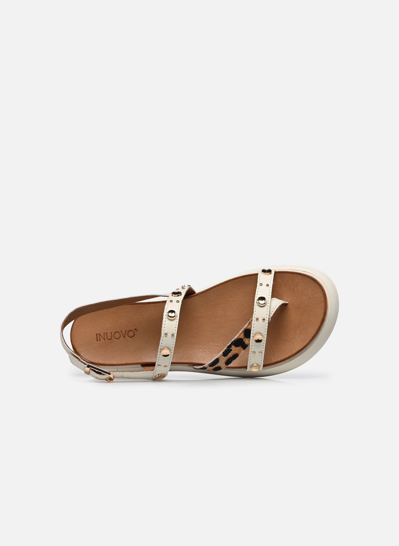 Sandalen A96070 damen mehrfarbig Inuovo Sandalen A96070 damen mehrfarbig CREMA