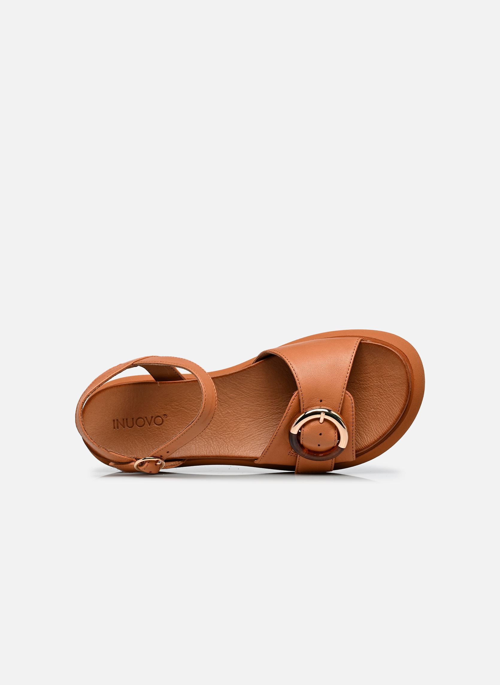Sandalen A96068 damen braun Inuovo Sandalen A96068 damen braun COCONUT