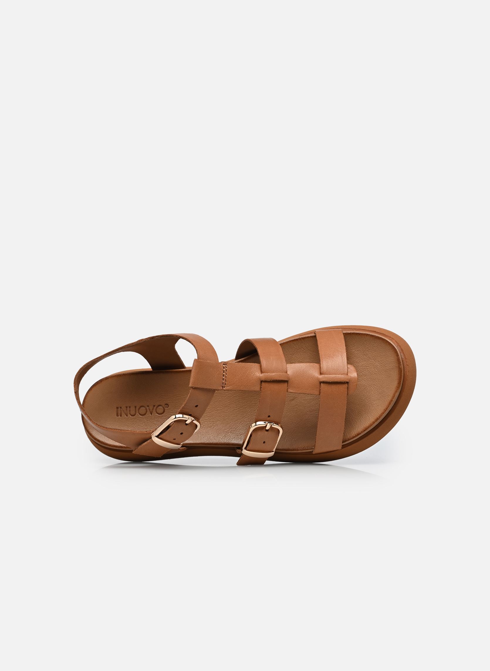 Sandales A96046 femme marron Inuovo Sandales A96046 femme marron COCONUT