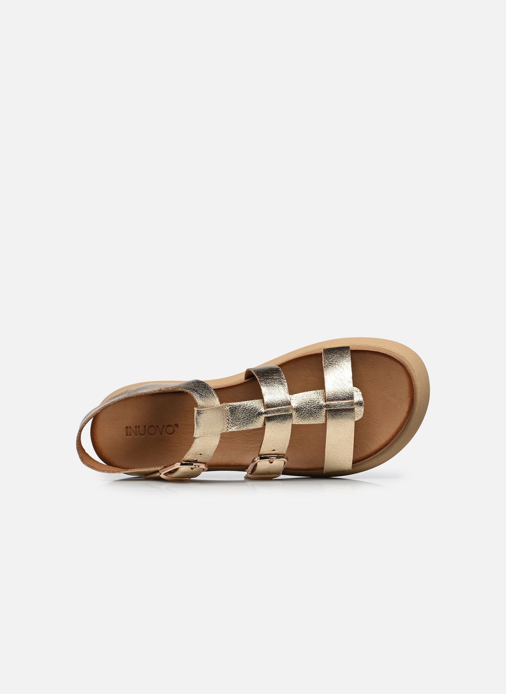 Sandalen A96046 damen gold und bronze Inuovo Sandalen A96046 damen gold und bronze GOLD