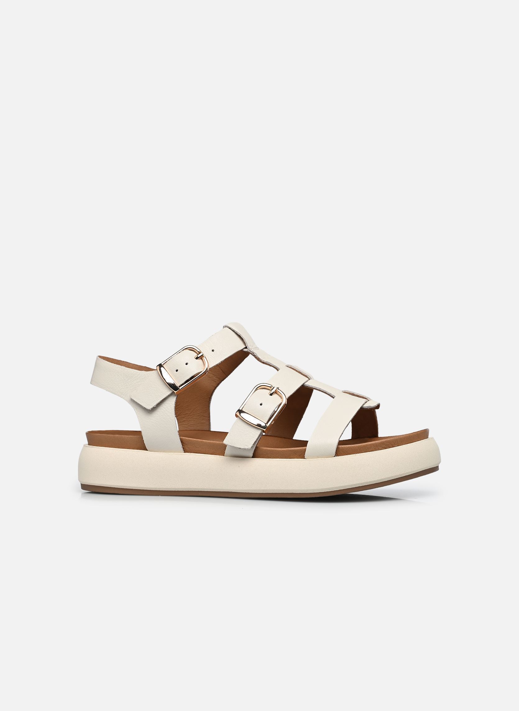 Sandales A96046 femme blanc Inuovo Sandales A96046 femme blanc CREMA