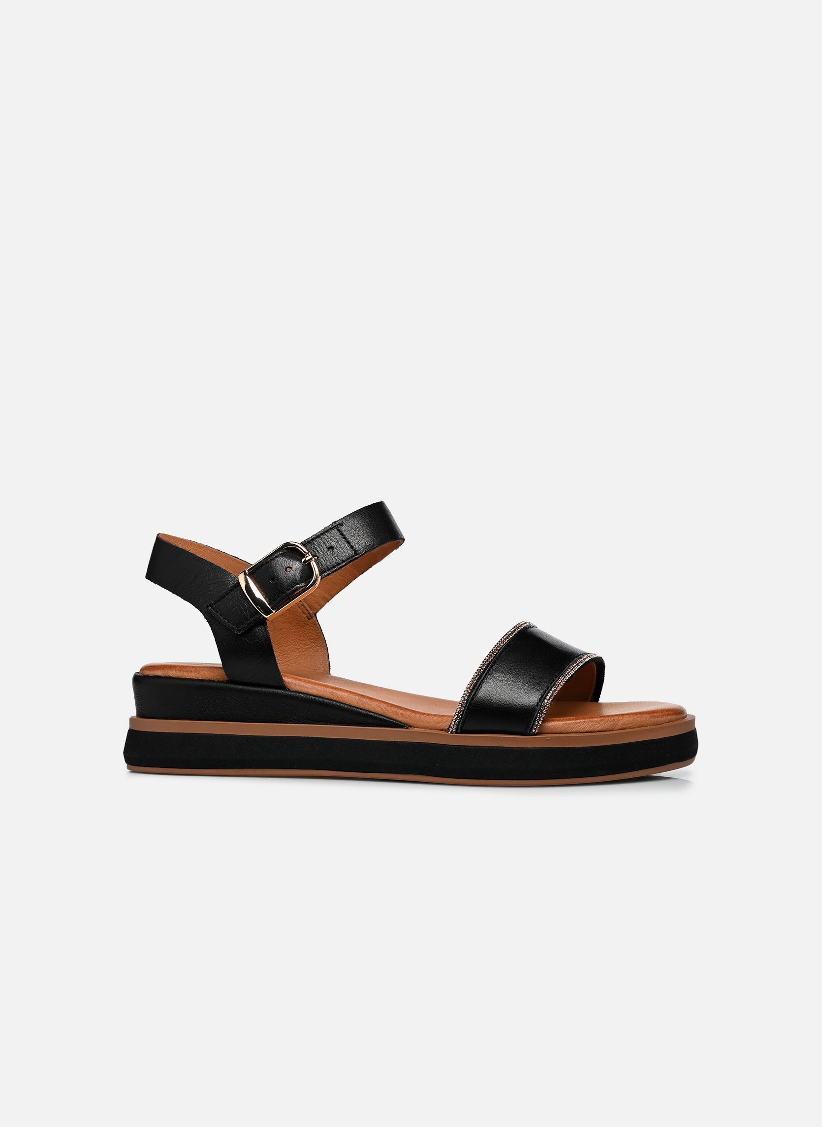 Sandalen 113128 damen schwarz Inuovo Sandalen 113128 damen schwarz BLACK