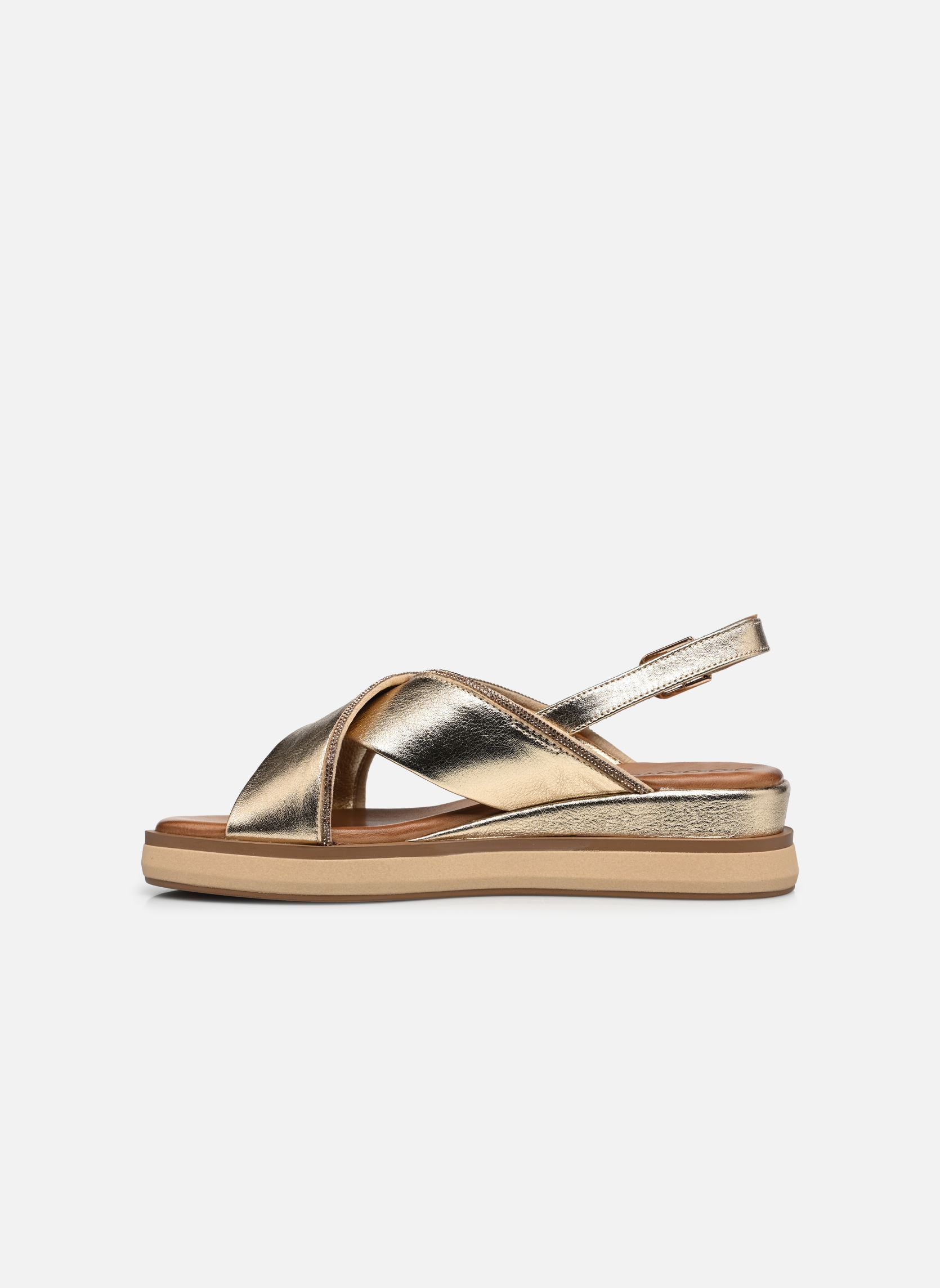 Sandales 113129 femme or et bronze Inuovo Sandales 113129 femme or et bronze GOLD