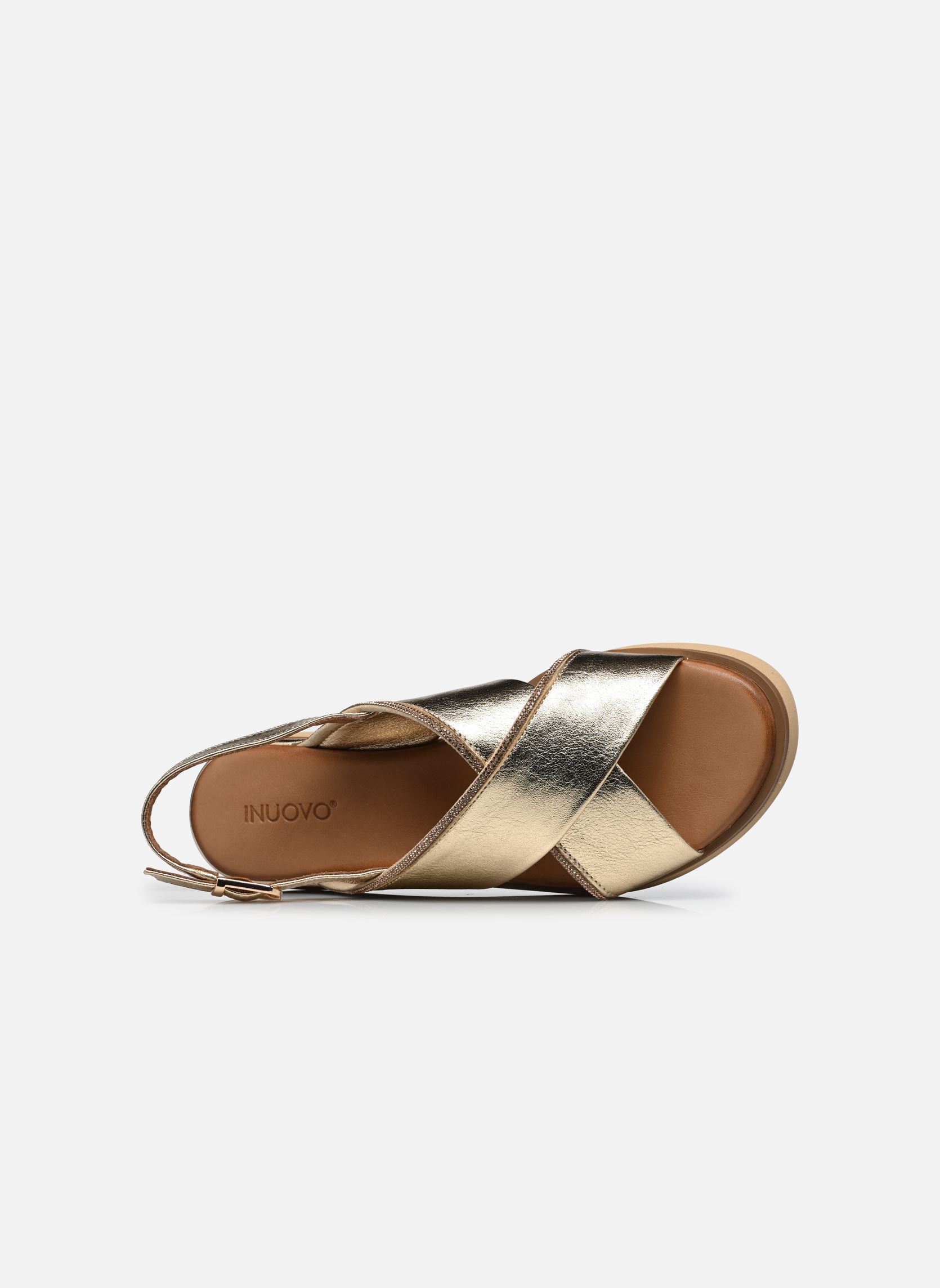 Sandales 113129 femme or et bronze Inuovo Sandales 113129 femme or et bronze GOLD