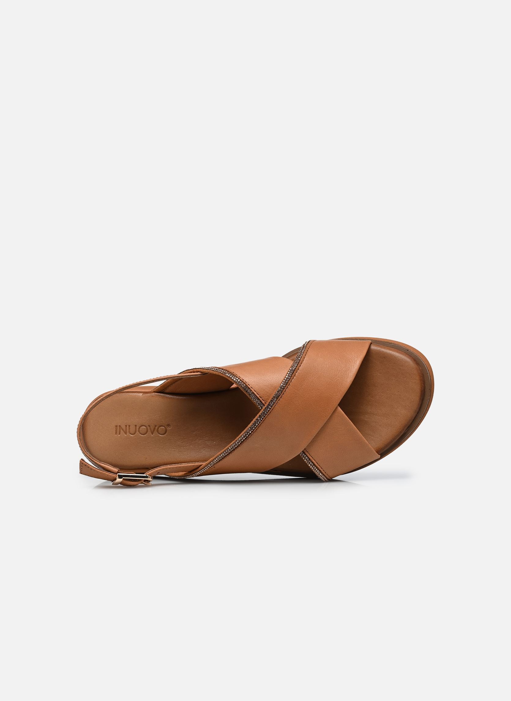 Sandales 113129 femme marron Inuovo Sandales 113129 femme marron Coconut