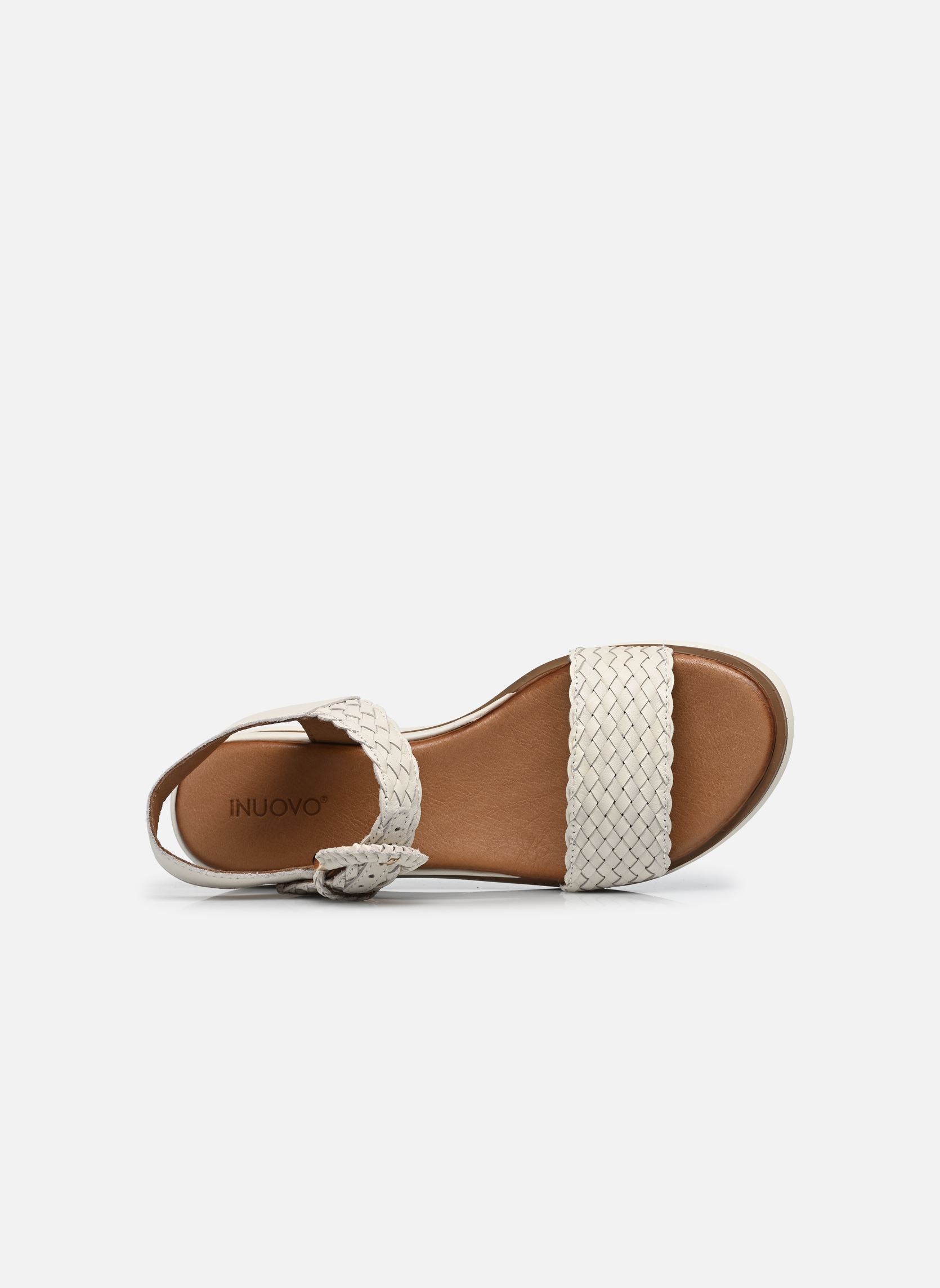 Sandales 113031 femme blanc Inuovo Sandales 113031 femme blanc Crema
