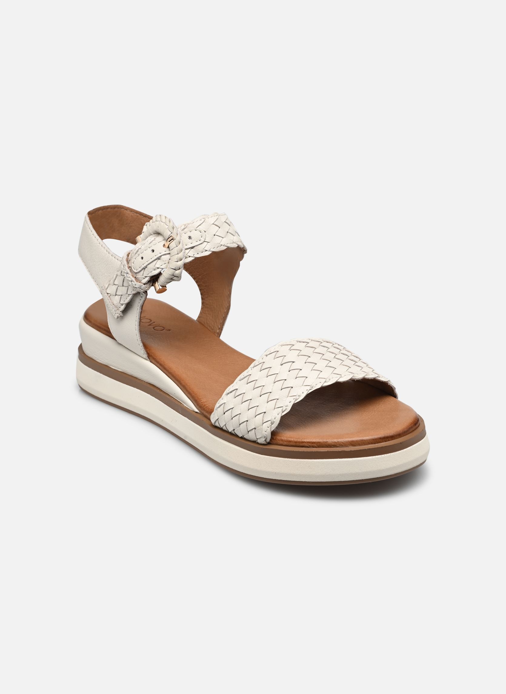Sandales 113031 femme blanc Inuovo Sandales 113031 femme blanc Crema