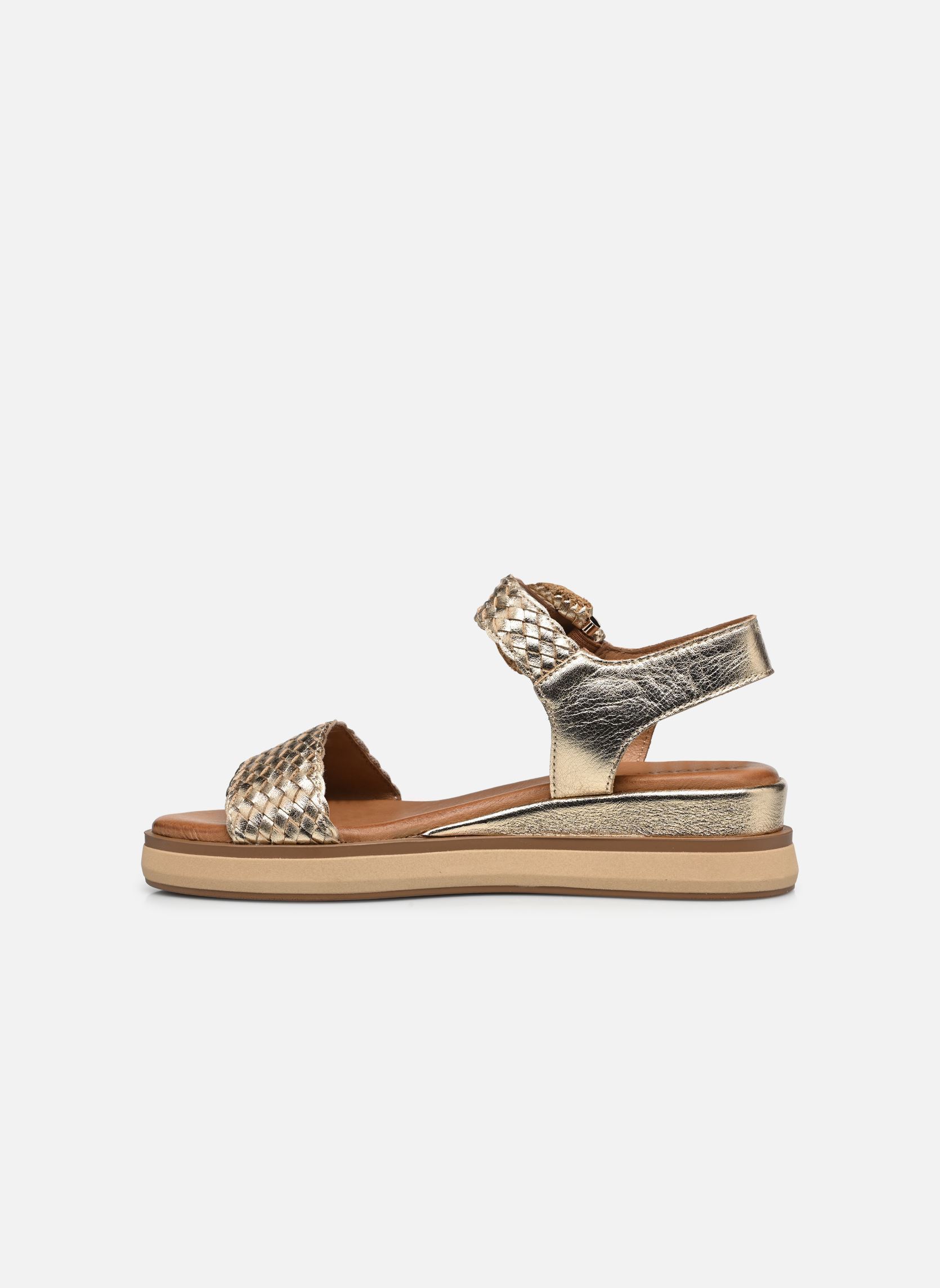 Sandales 113031 femme or et bronze Inuovo Sandales 113031 femme or et bronze Gold
