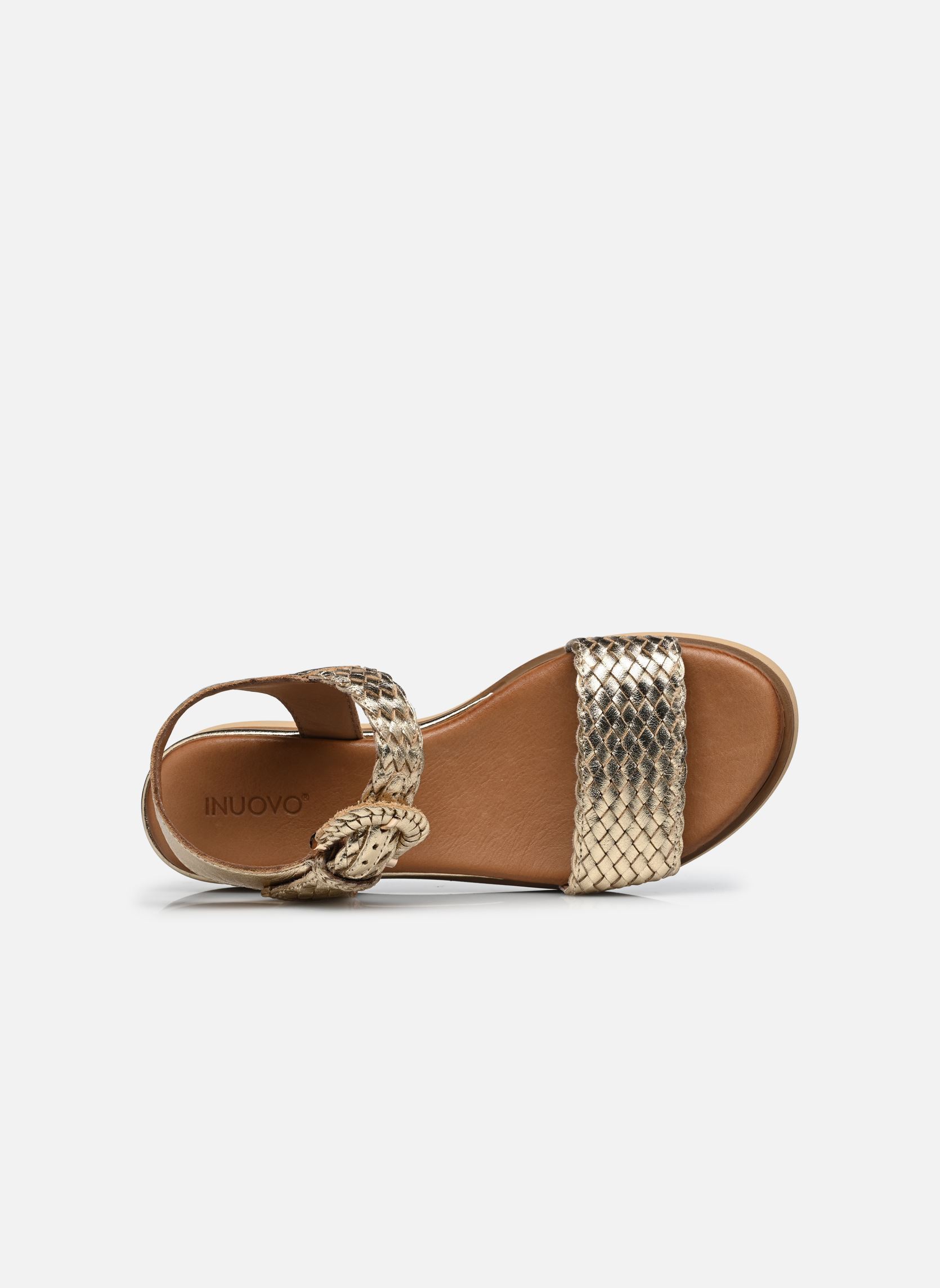 Sandales 113031 femme or et bronze Inuovo Sandales 113031 femme or et bronze Gold