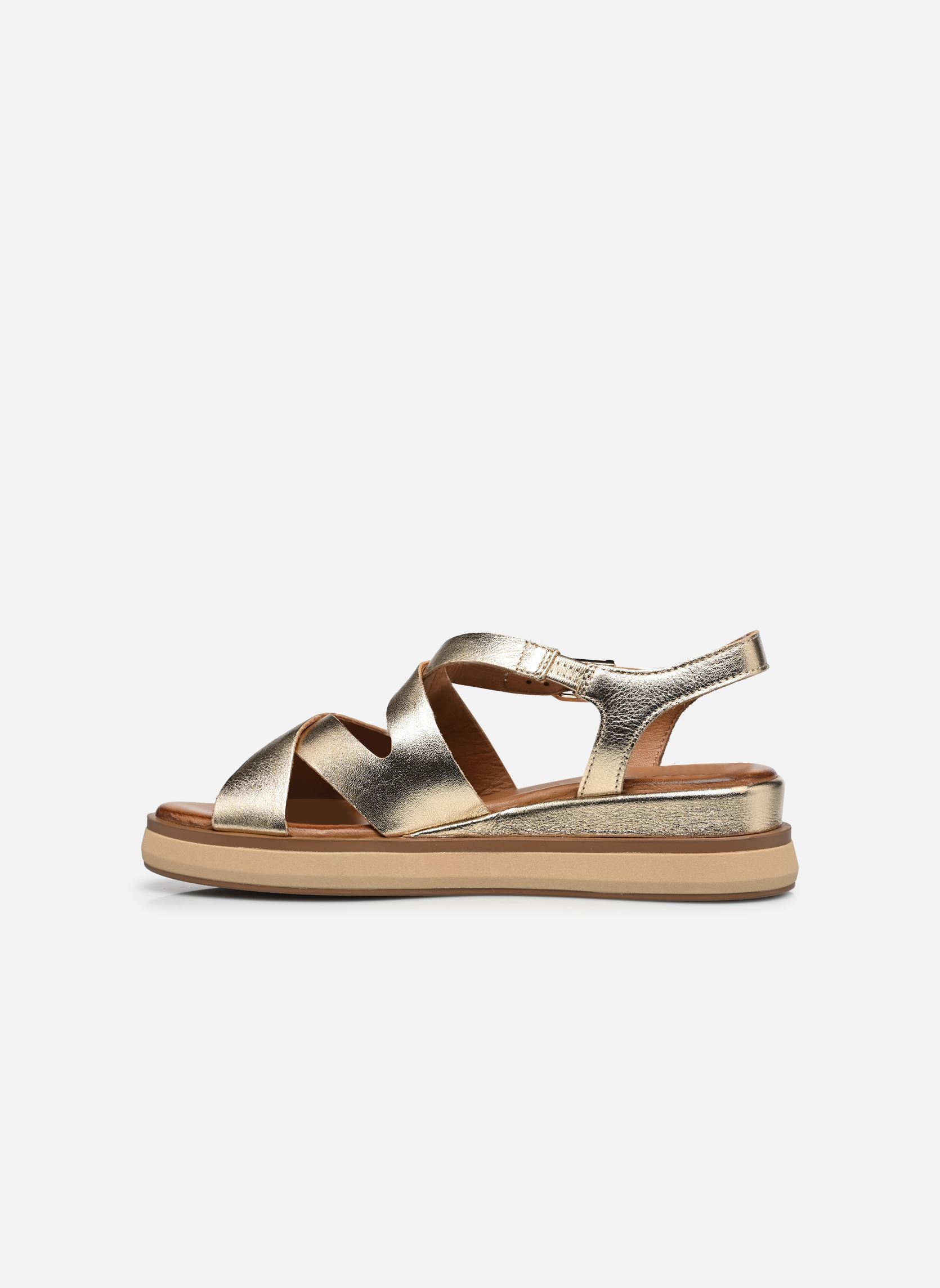Sandales 113120 femme or et bronze Inuovo Sandales 113120 femme or et bronze Gold