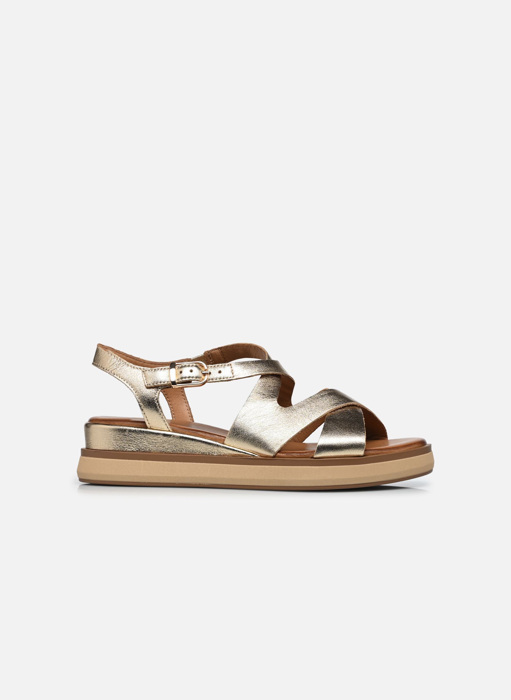 Sandales 113120 femme or et bronze Inuovo Sandales 113120 femme or et bronze Gold