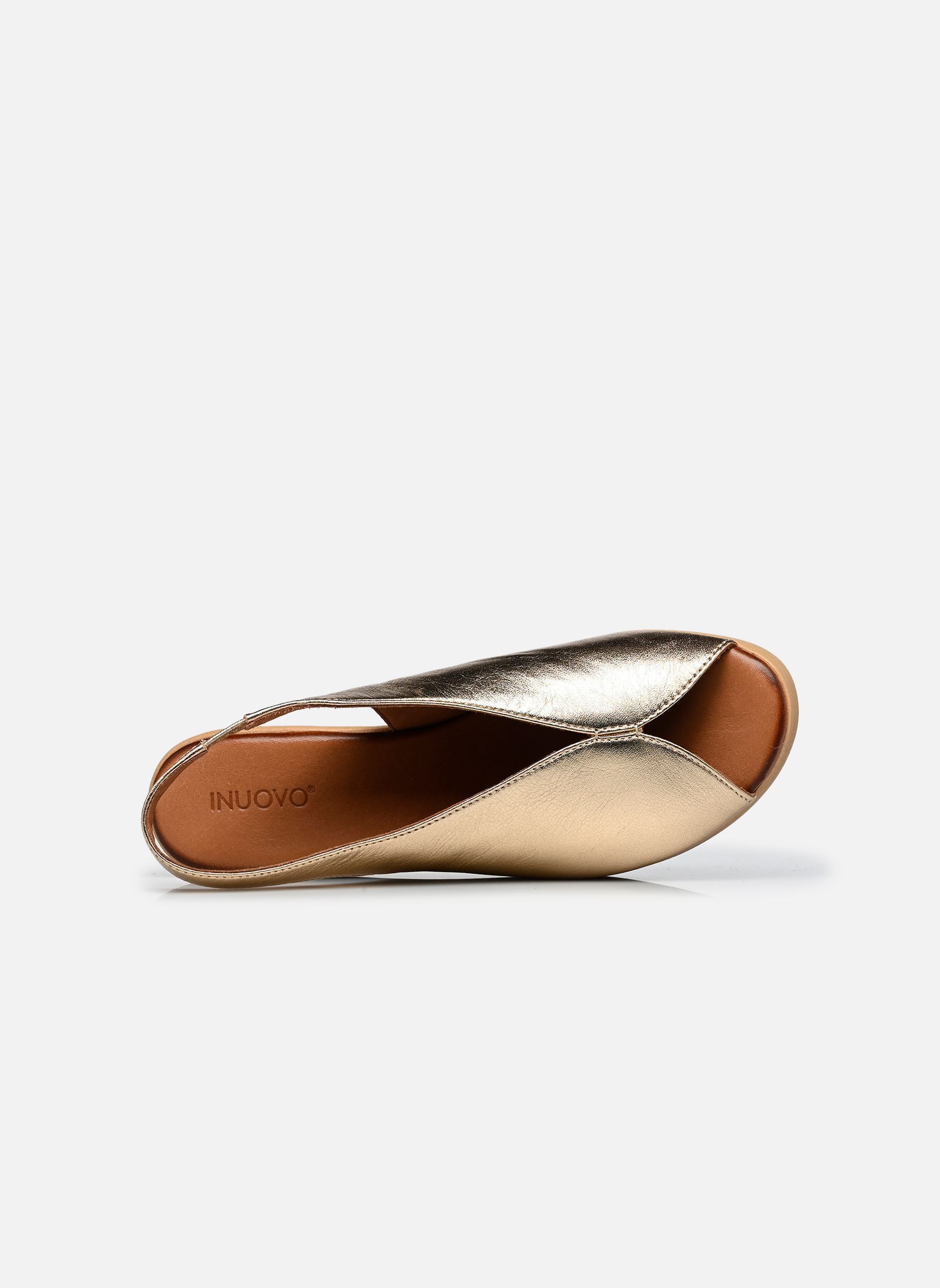 Sandales 123133 femme or et bronze Inuovo Sandales 123133 femme or et bronze GOLD