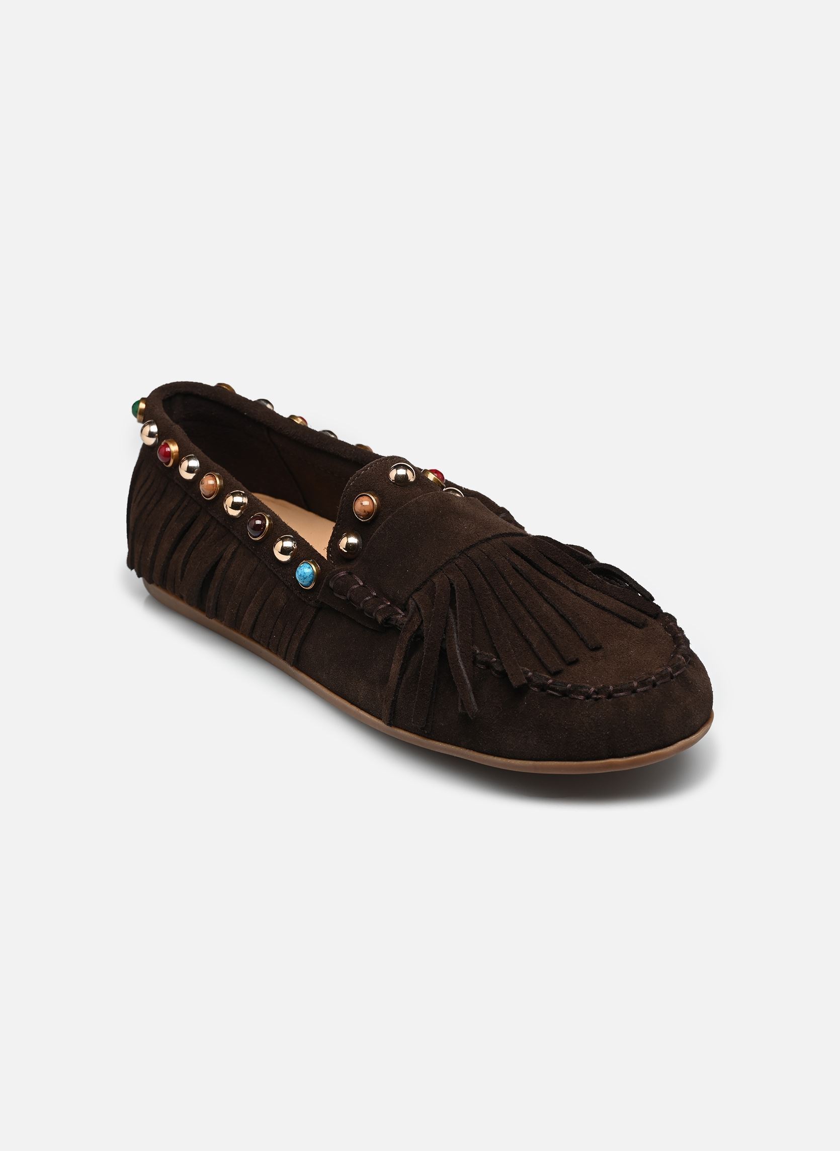 Chaussures de ville E29015 femme marron Inuovo Chaussures de ville E29015 femme marron SD MOGANO