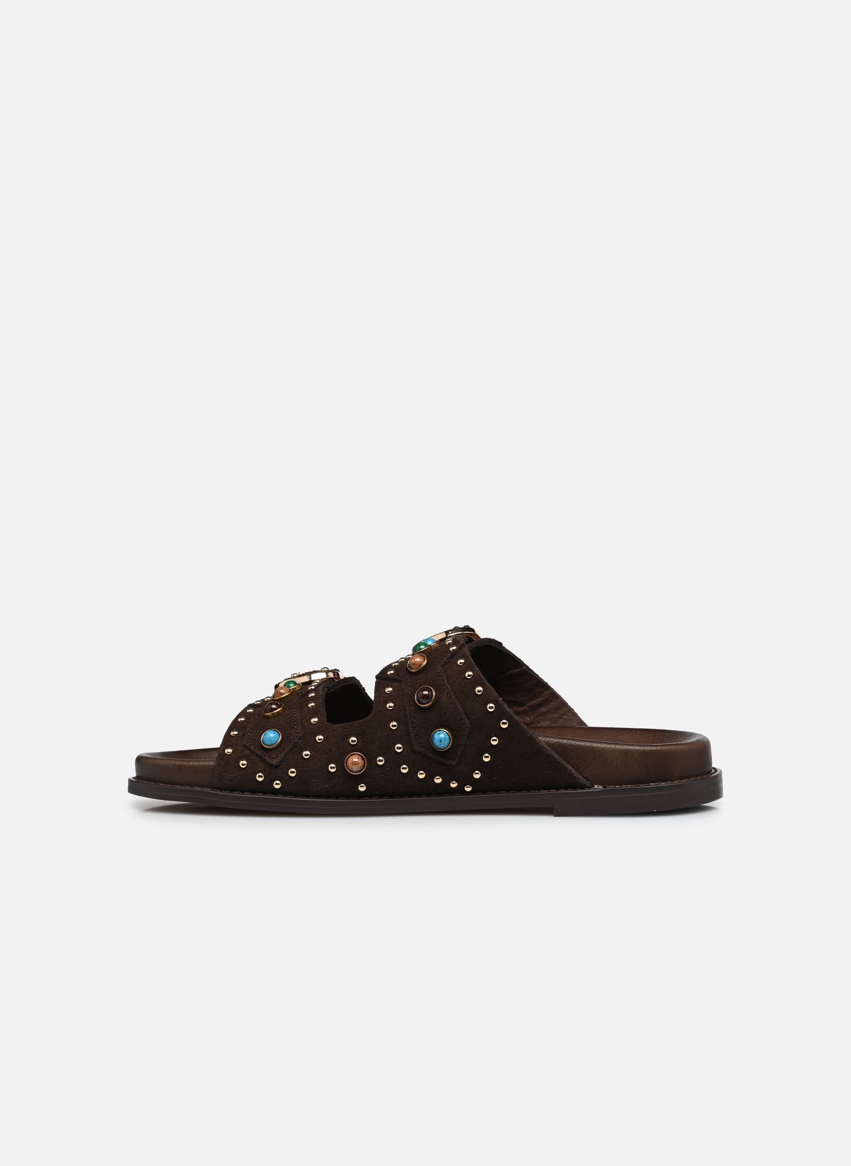 Mules D51049 femme marron Inuovo Mules D51049 femme marron SD MOGANO