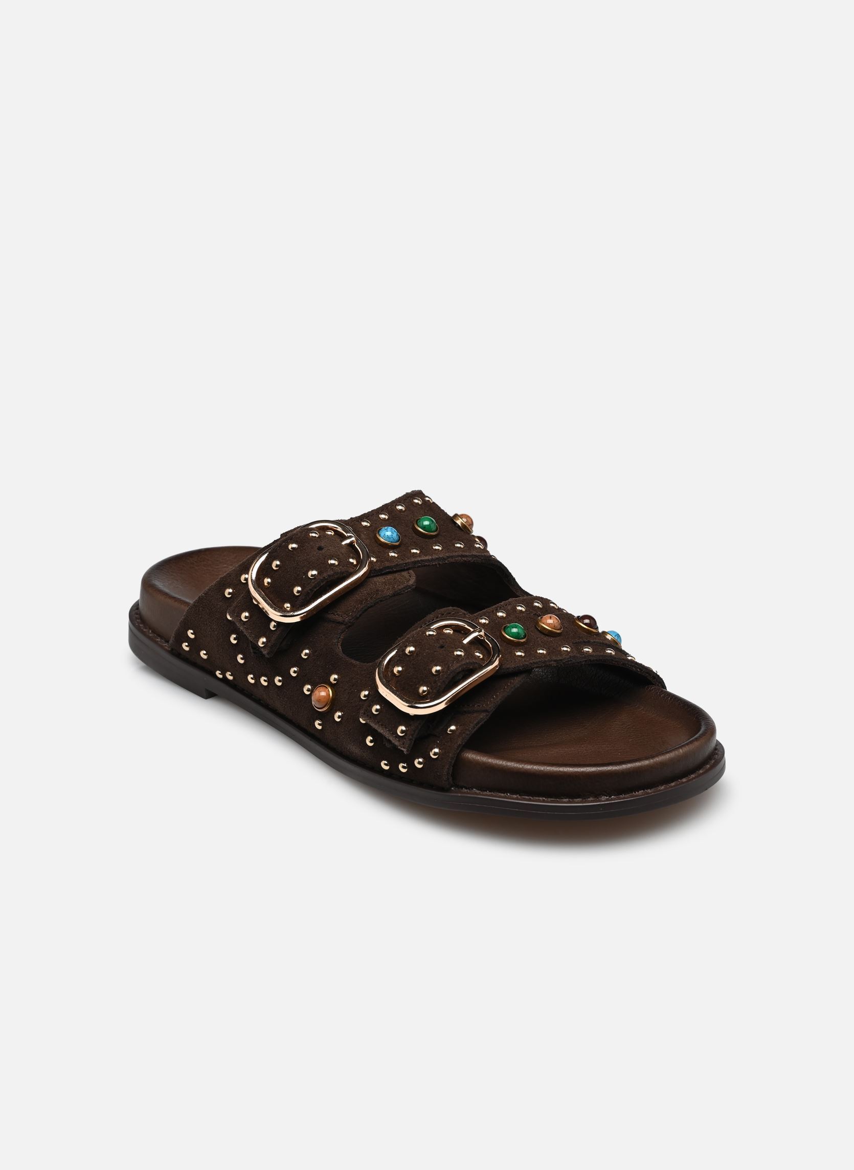 Mules D51049 femme marron Inuovo Mules D51049 femme marron SD MOGANO