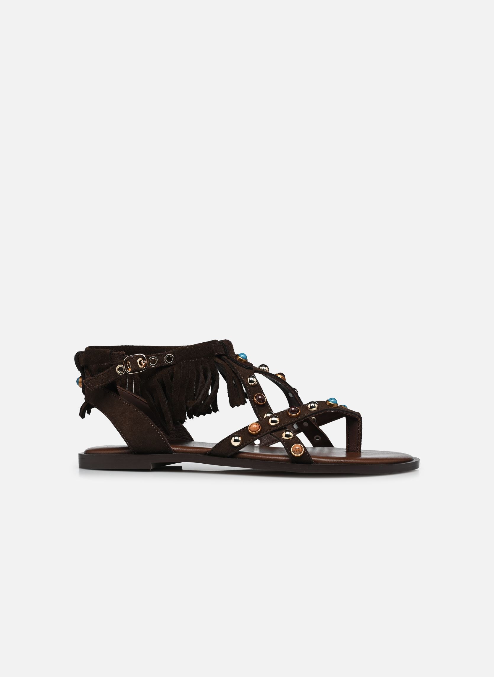 Sandales E34009 femme marron Inuovo Sandales E34009 femme marron SD MOGANO
