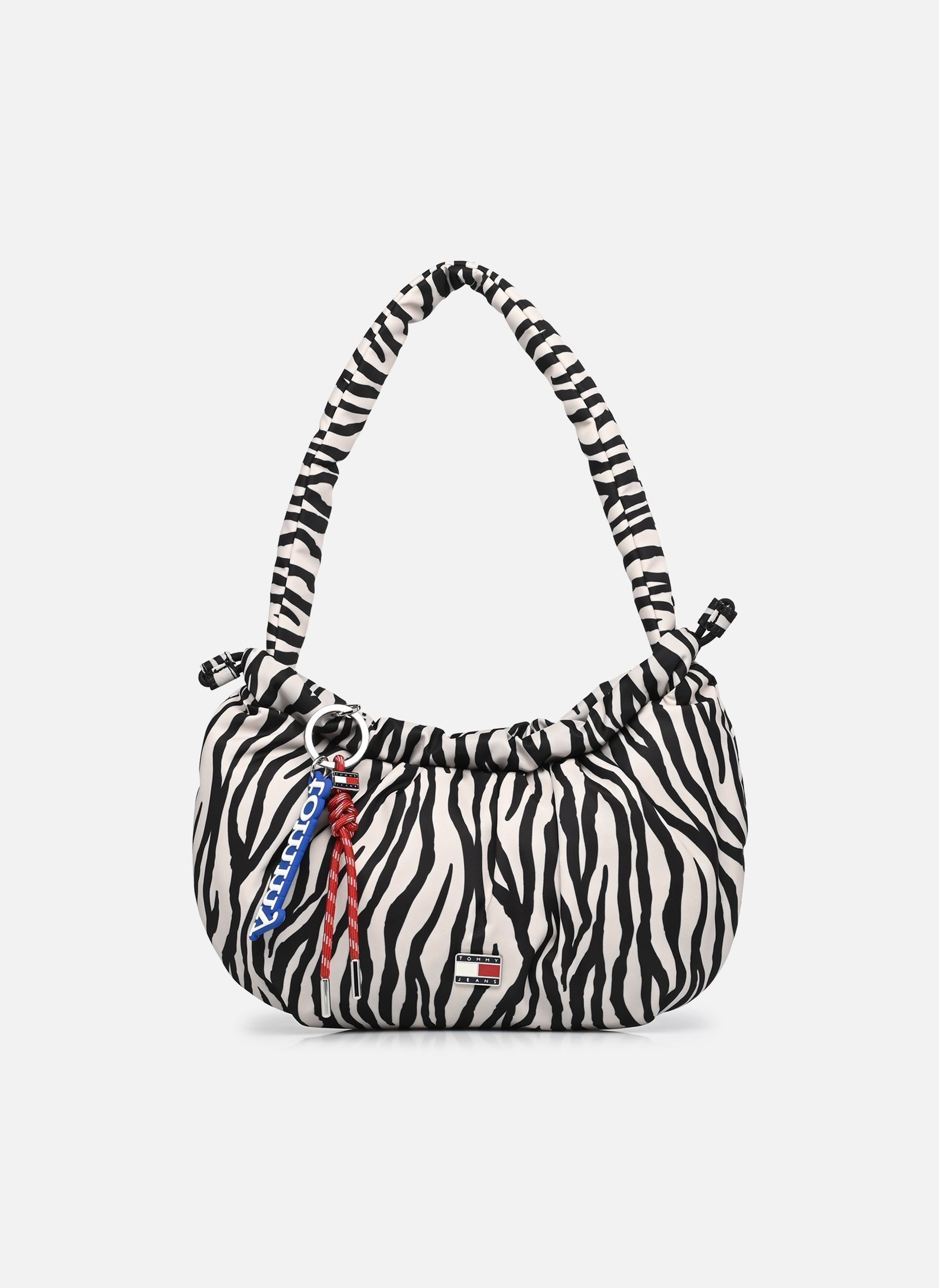 Taschen TJW Icon Charms Zebra Shlder Bag damen weiß Tommy Hilfiger Taschen TJW Icon Charms Zebra Shlder Bag damen weiß NEWSPRINT ZEBRA PRINT