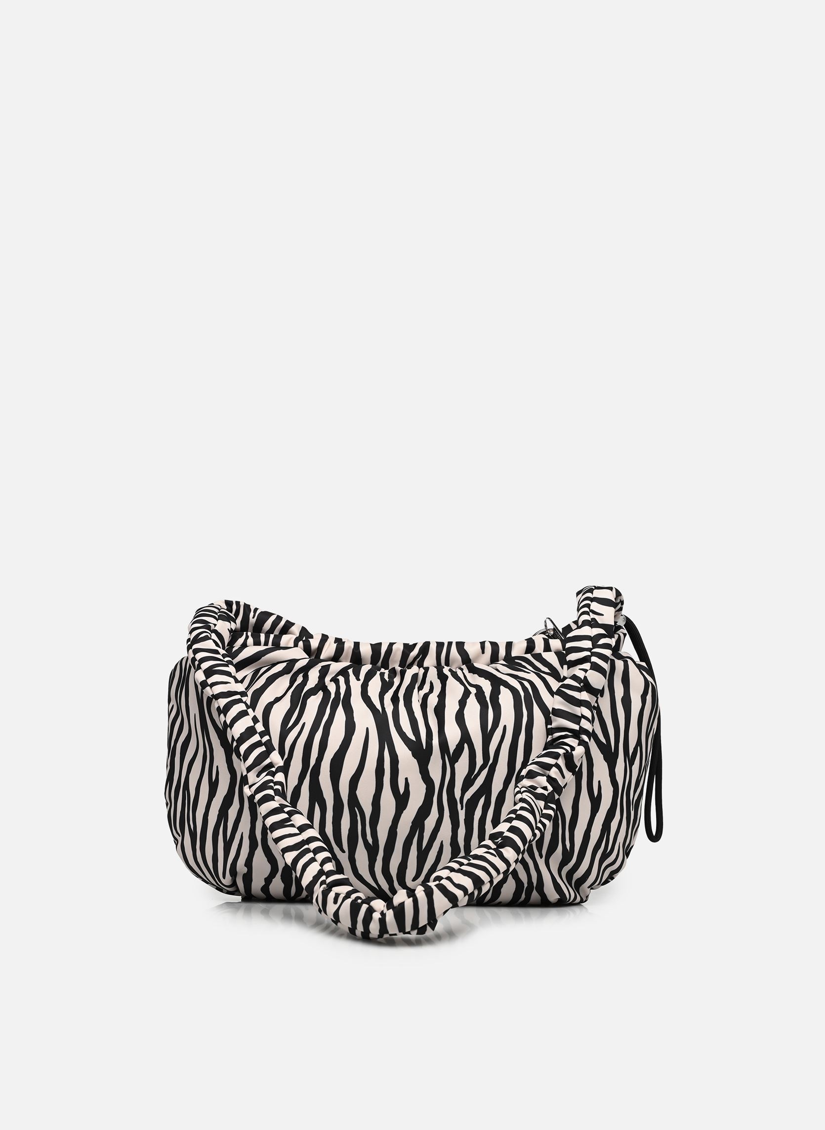 Tassen TJW Icon Charms Zebra Hobo dames wit Tommy Hilfiger Tassen TJW Icon Charms Zebra Hobo dames wit NEWSPRINT ZEBRA PRINT