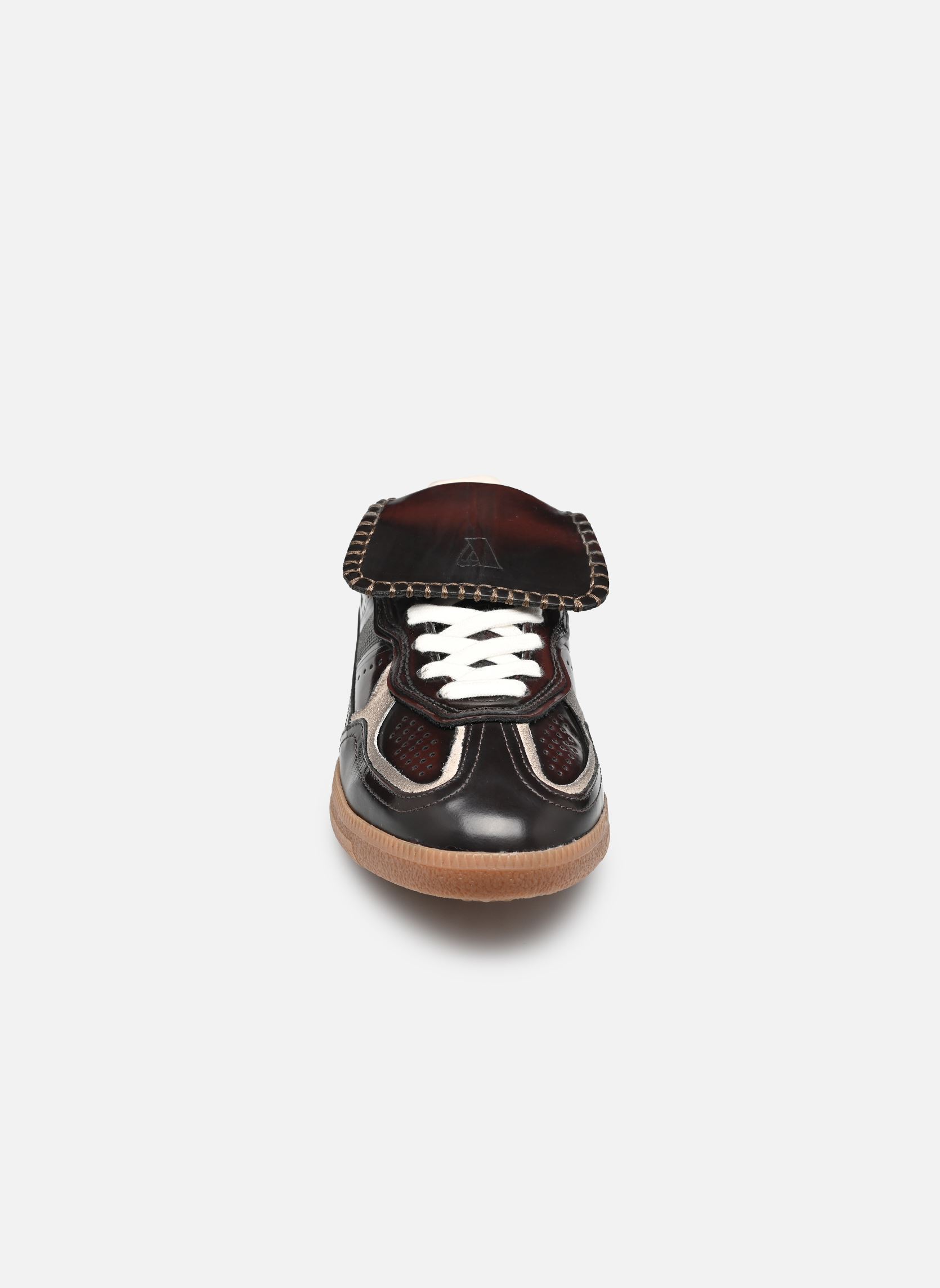 Niedrige Sneaker Tb.490 Club Vintage damen braun Alohas Niedrige Sneaker Tb.490 Club Vintage damen braun BRUSHED DARK CHOCOLATE LEATHER