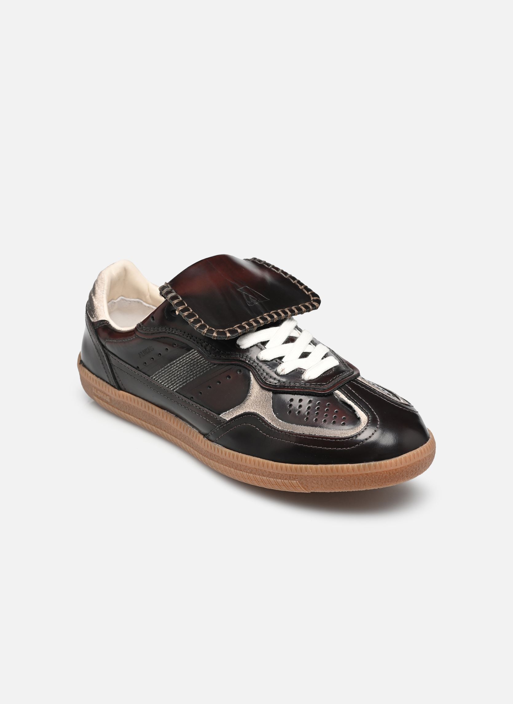 Niedrige Sneaker Tb.490 Club Vintage damen braun Alohas Niedrige Sneaker Tb.490 Club Vintage damen braun BRUSHED DARK CHOCOLATE LEATHER