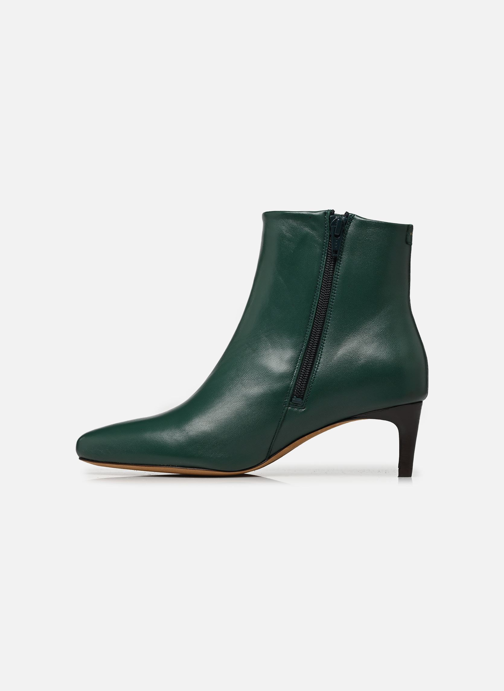 Niedrige Ankle Boots Mara-Sofia damen grün Anthology Paris Niedrige Ankle Boots Mara-Sofia damen grün KAKI