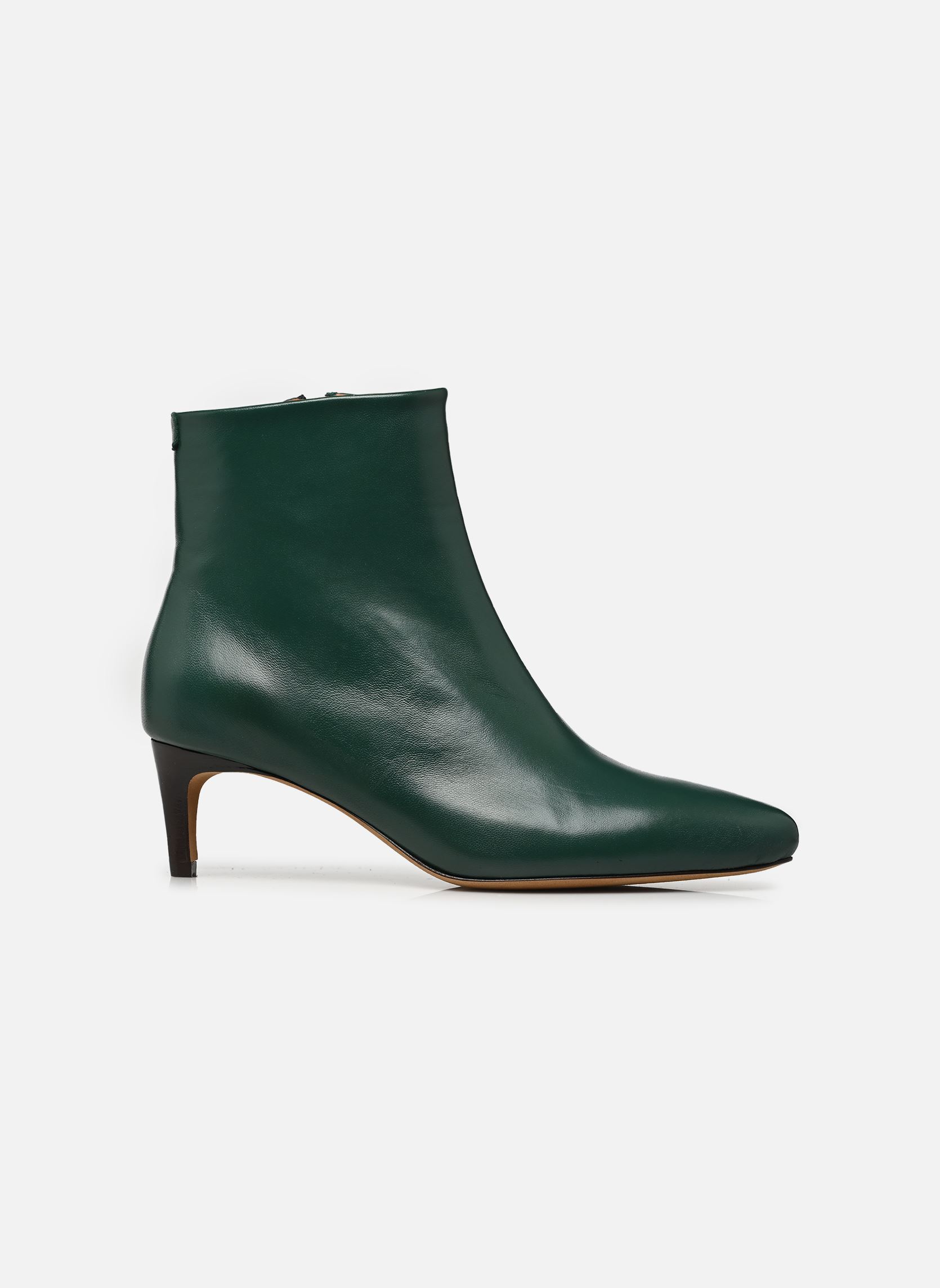 Niedrige Ankle Boots Mara-Sofia damen grün Anthology Paris Niedrige Ankle Boots Mara-Sofia damen grün KAKI