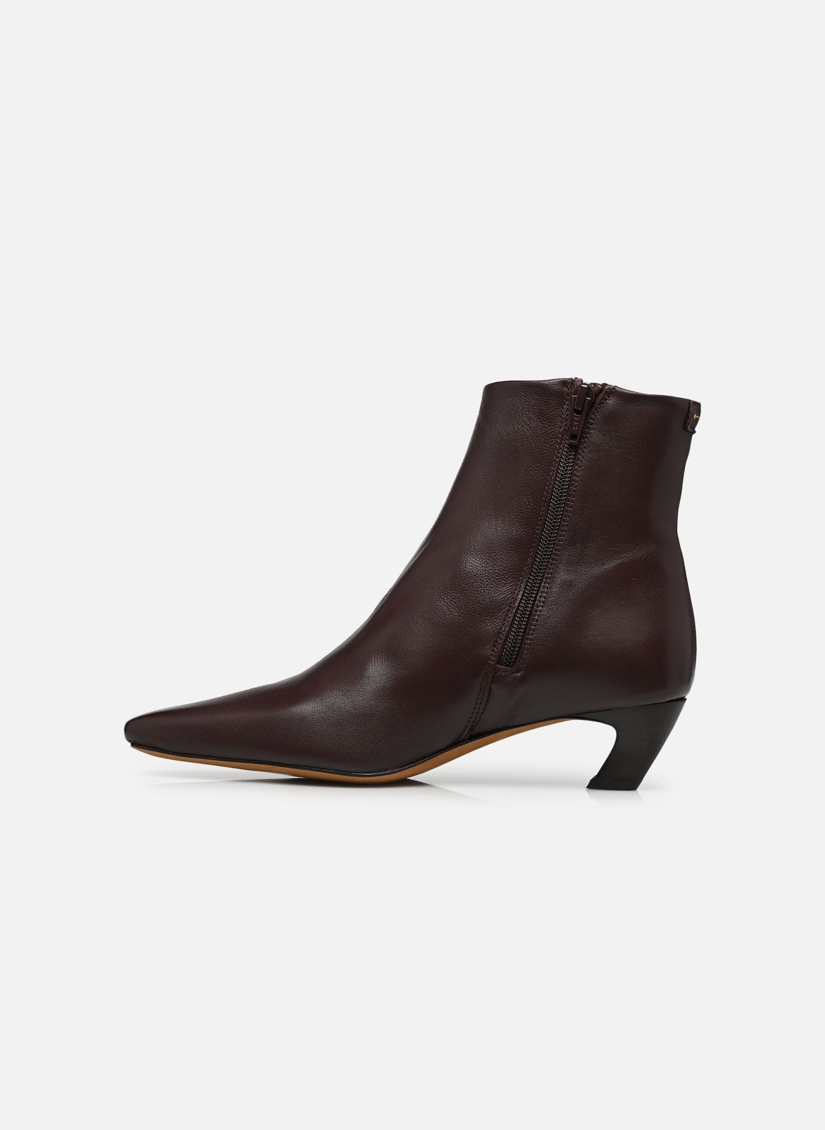 Niedrige Ankle Boots Helia-Sofia damen braun Anthology Paris Niedrige Ankle Boots Helia-Sofia damen braun CASTANHO