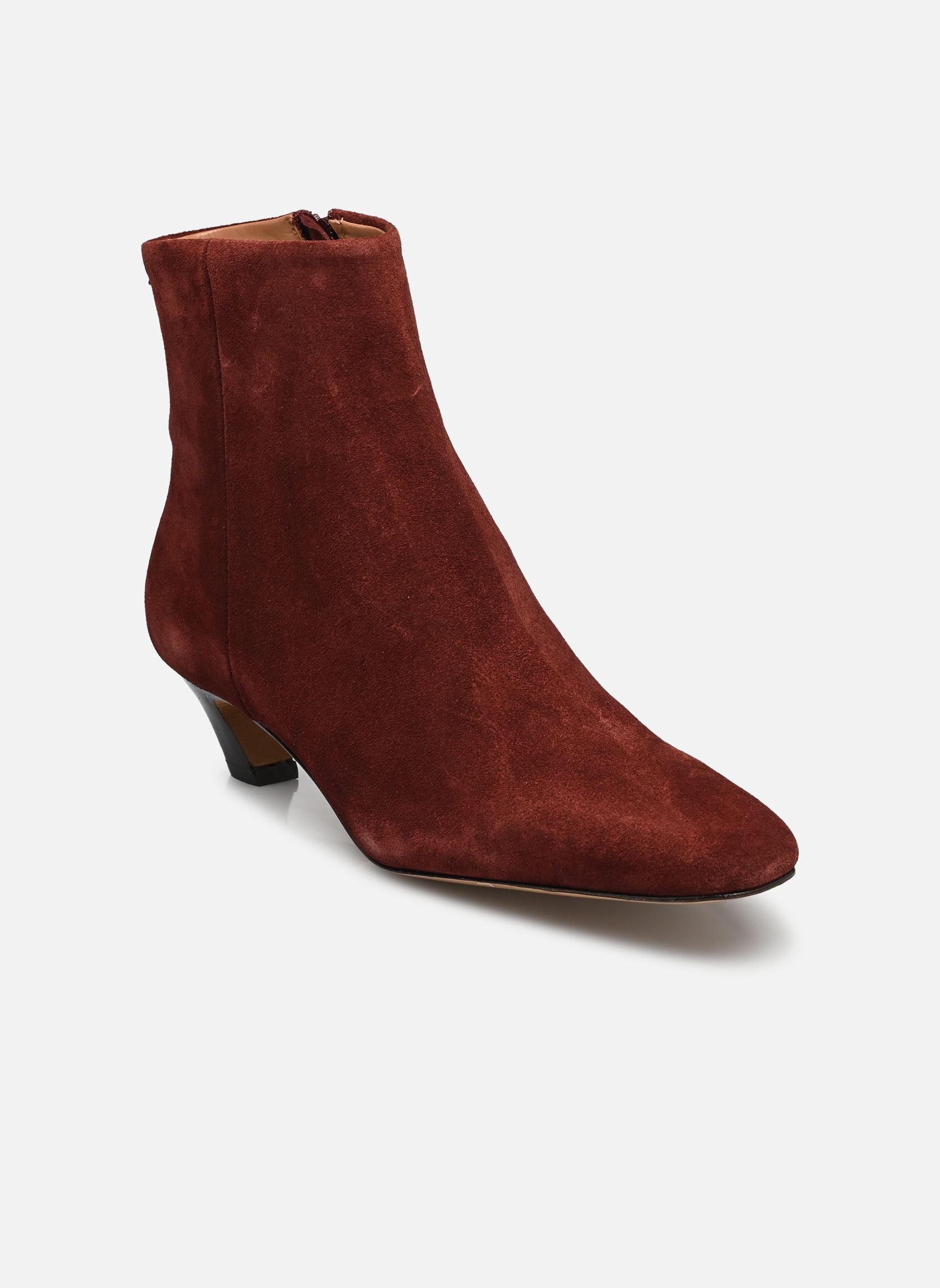 Lage enkellaarsjes Helia-Daim dames bordeaux Anthology Paris Lage enkellaarsjes Helia-Daim dames bordeaux 418 BORDEAUX