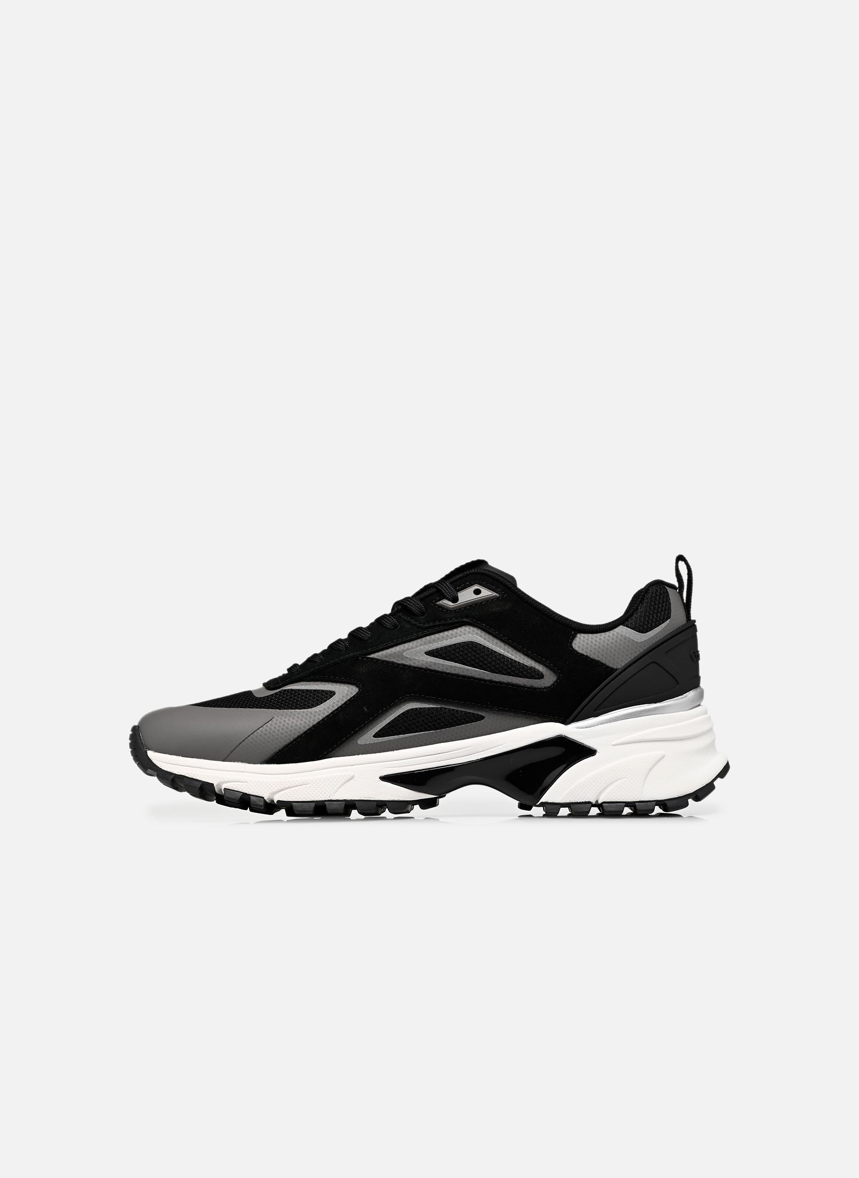 Lage sneakers HIKE RUNNER CK STRIP heren zwart Calvin Klein Lage sneakers HIKE RUNNER CK STRIP heren zwart Black/Granite Road
