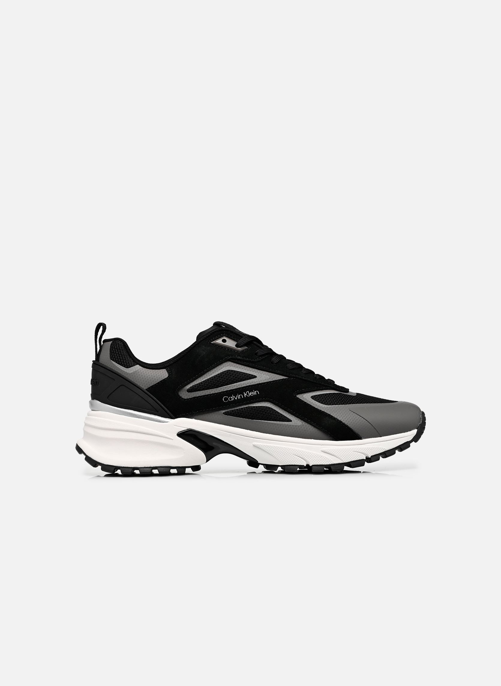 Lage sneakers HIKE RUNNER CK STRIP heren zwart Calvin Klein Lage sneakers HIKE RUNNER CK STRIP heren zwart Black/Granite Road