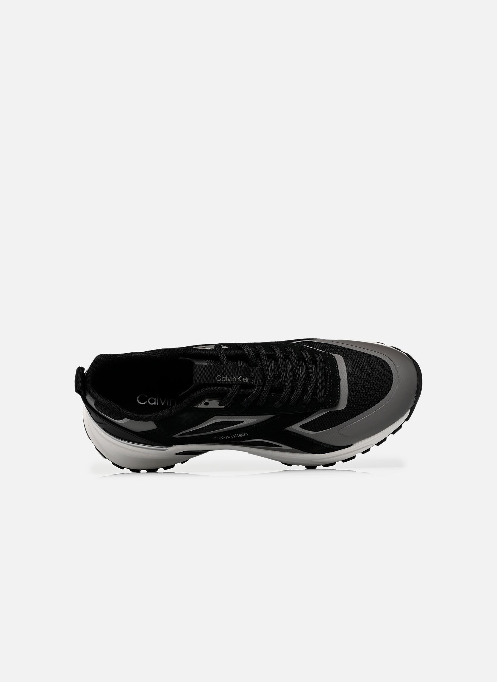 Lage sneakers HIKE RUNNER CK STRIP heren zwart Calvin Klein Lage sneakers HIKE RUNNER CK STRIP heren zwart Black/Granite Road