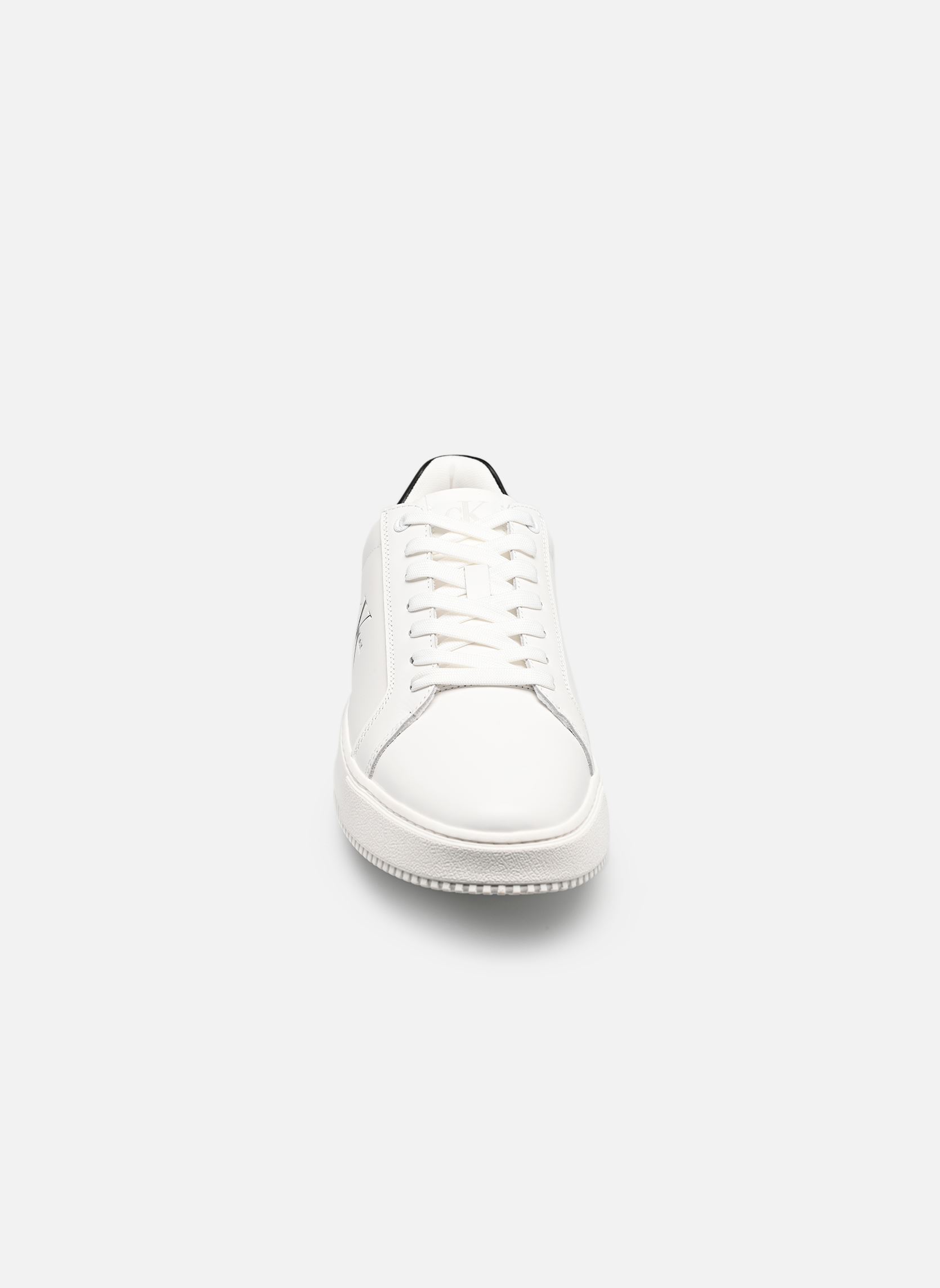 Baskets basses CHUNKY CUPSOLE MONO homme blanc Calvin Klein Baskets basses CHUNKY CUPSOLE MONO homme blanc Bright White/Black
